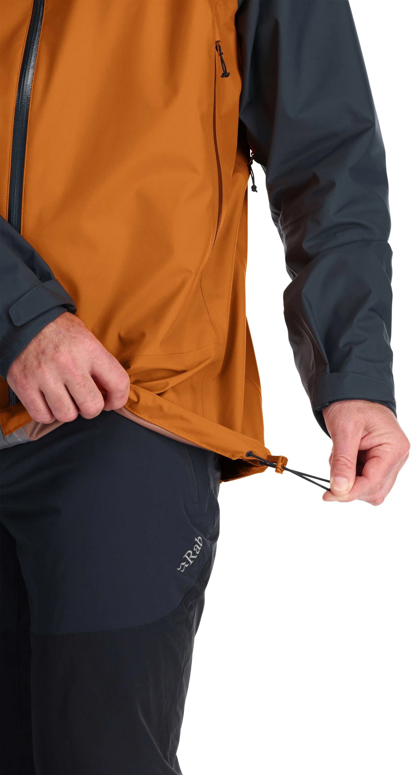 Rab Arc Eco Jacket Beluga/Marmalade / XXL