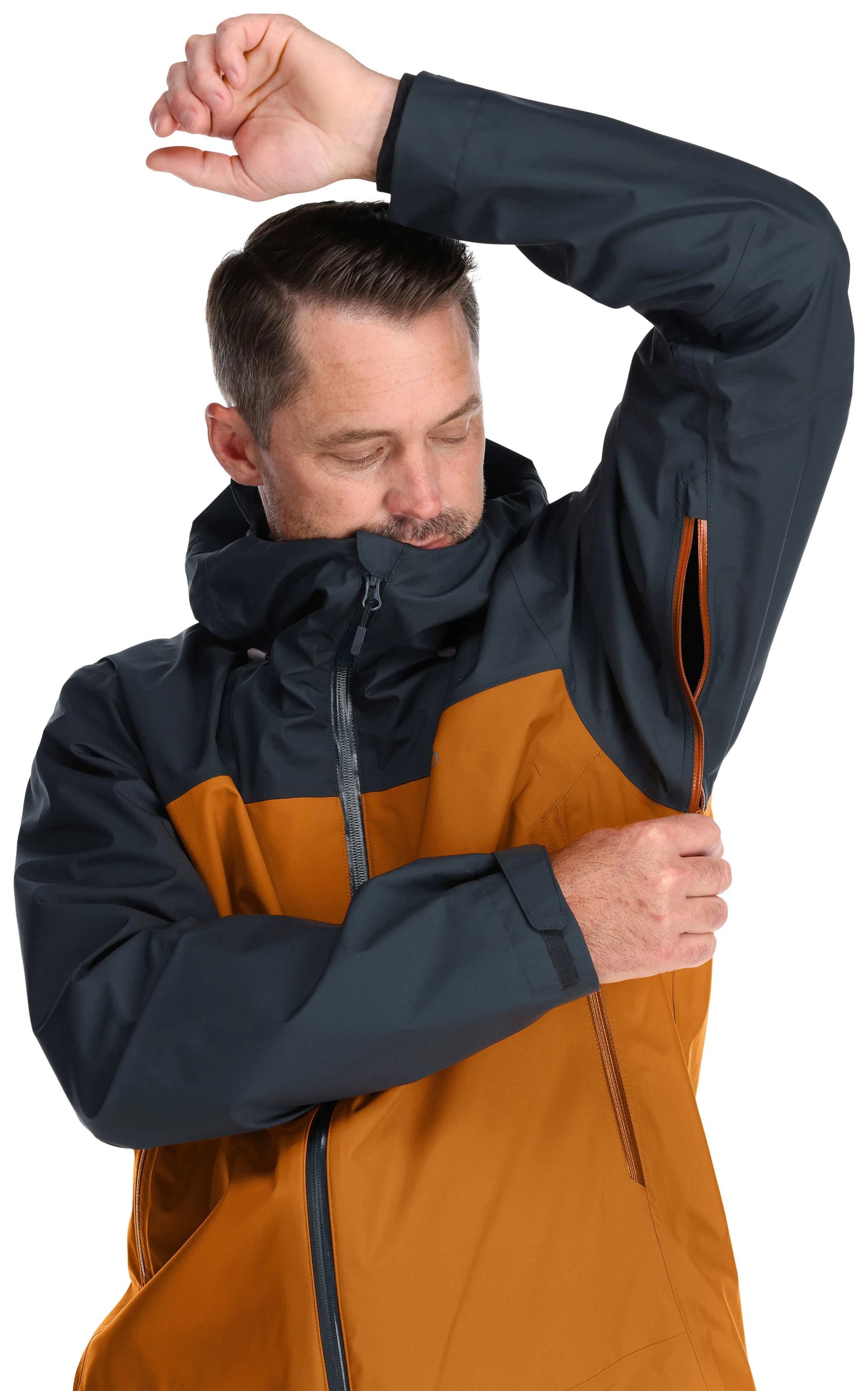 Rab Arc Eco Jacket Beluga/Marmalade / XXL