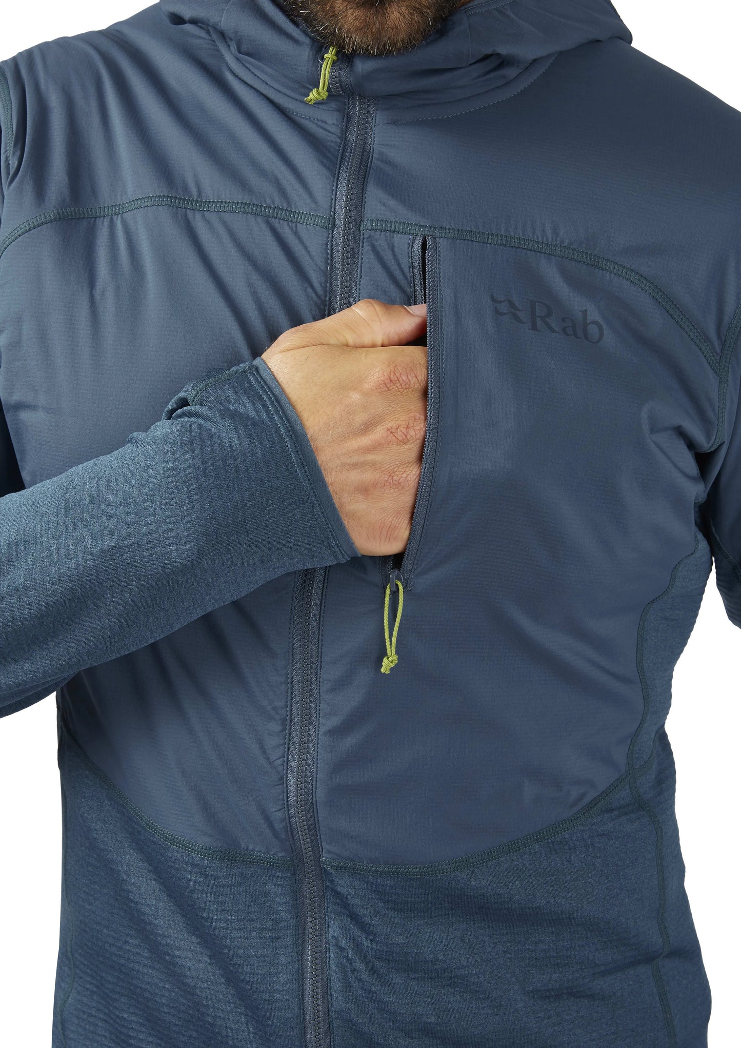 Rab Ascendor Summit Hoody FZ Orion Blue / XXL