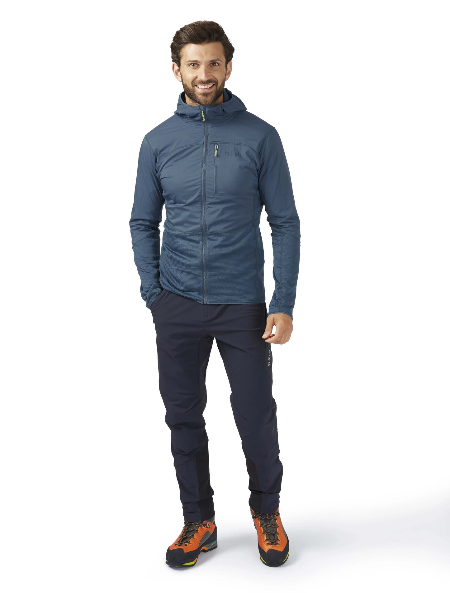 Rab Ascendor Summit Hoody FZ Orion Blue / XXL