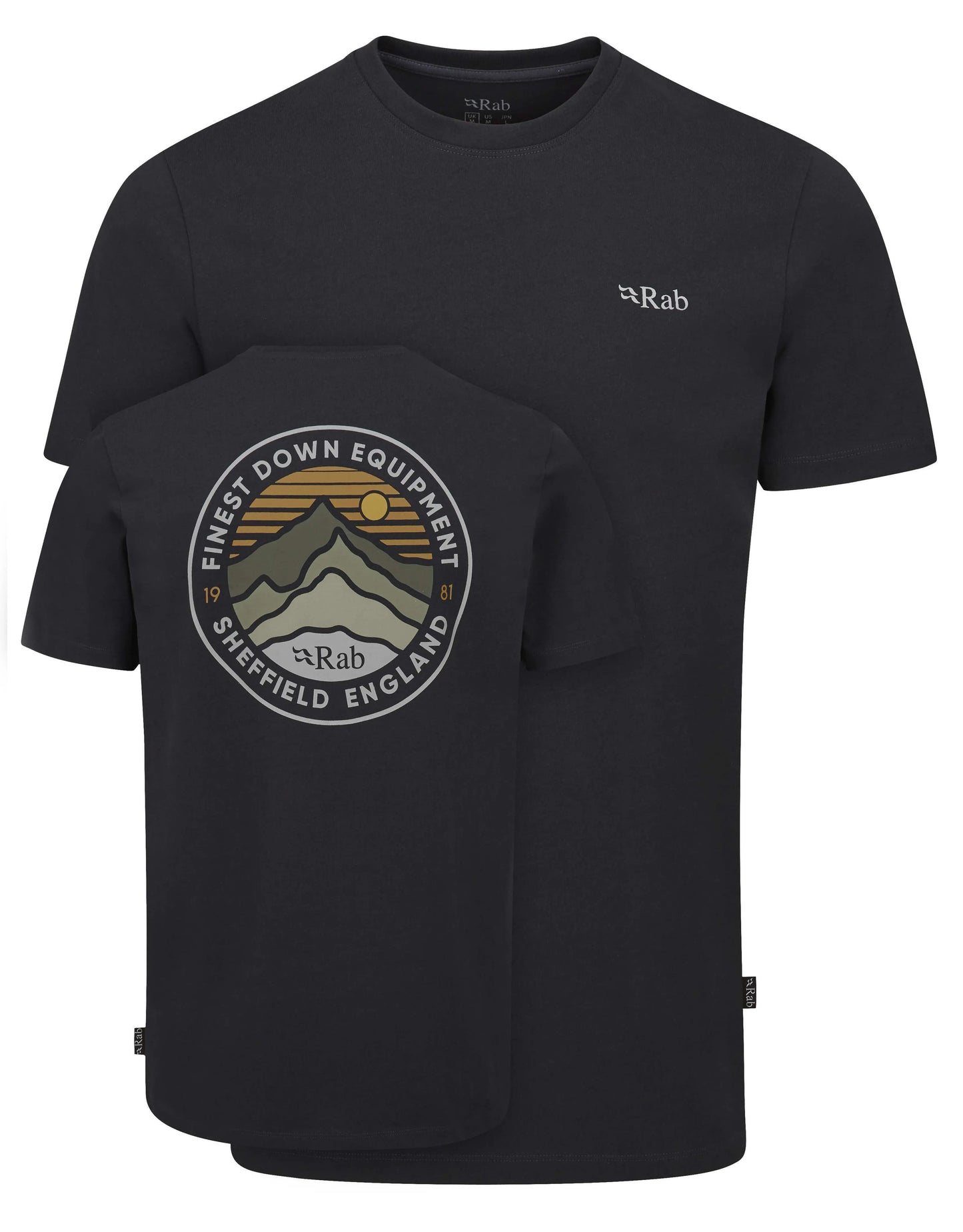 Rab Basecamp 3 Peaks Tee Beluga / XXL