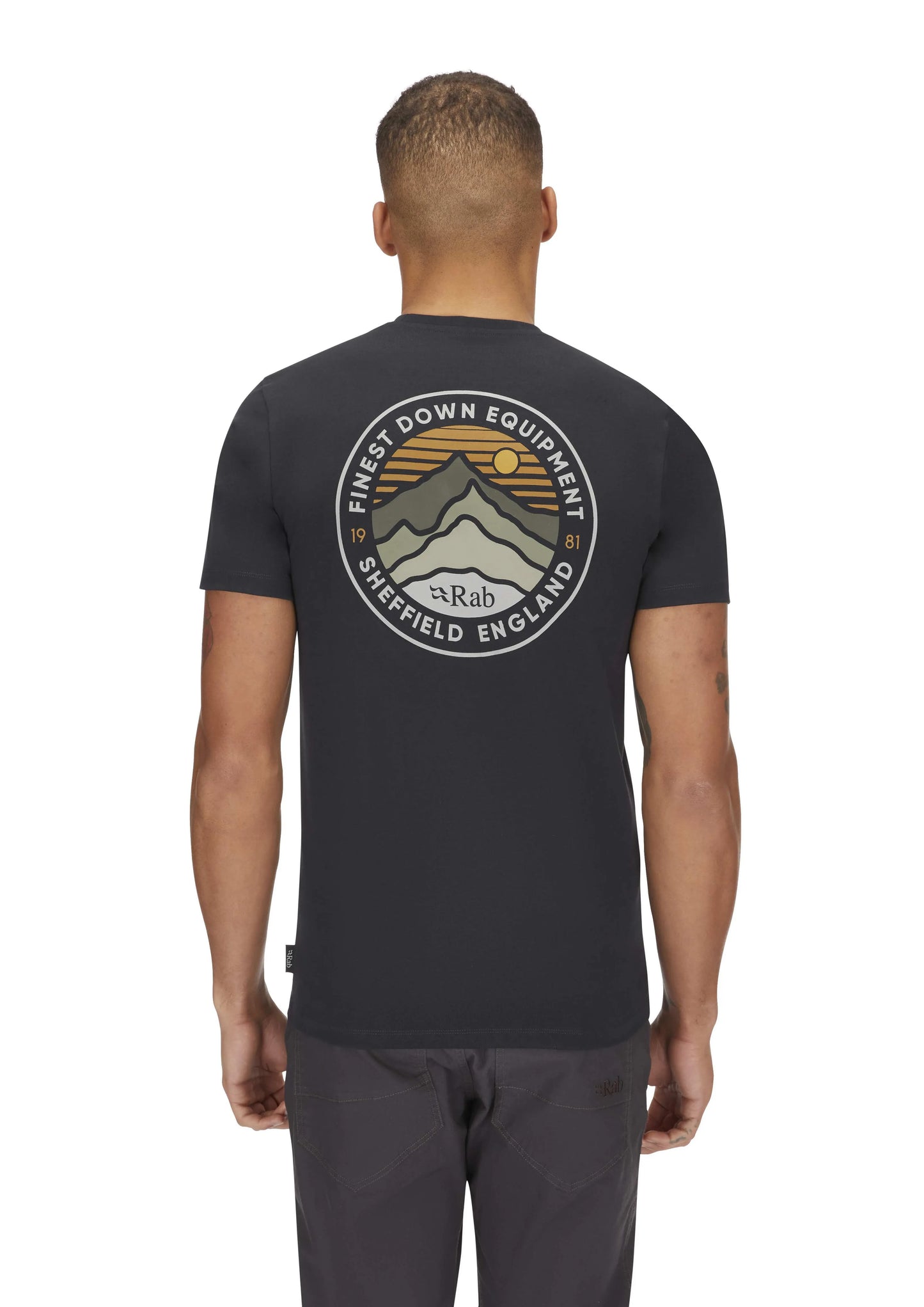 Rab Basecamp 3 Peaks Tee Beluga / XXL