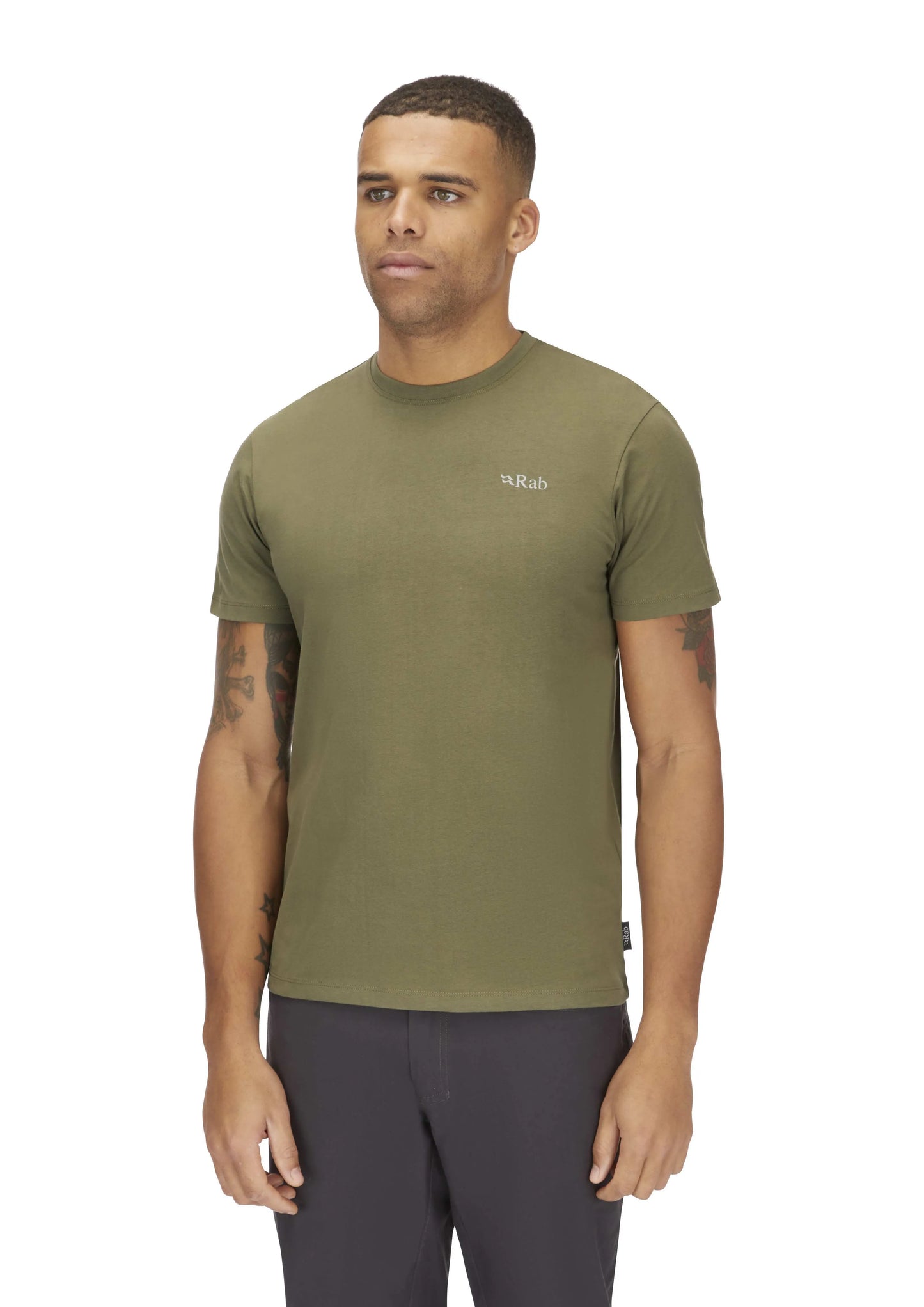 Rab Basecamp 3 Peaks Tee Light Khaki / XXL