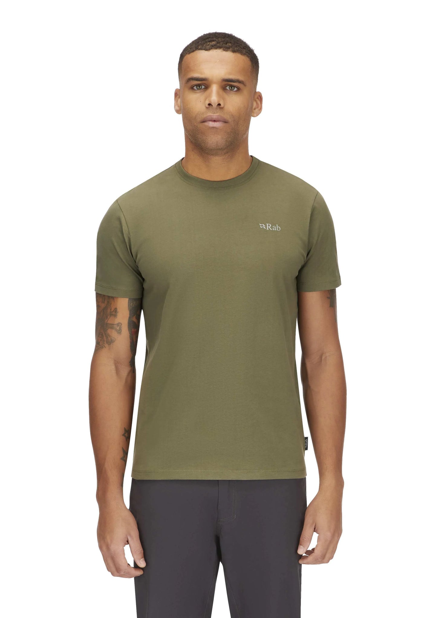 Rab Basecamp 3 Peaks Tee Light Khaki / XXL