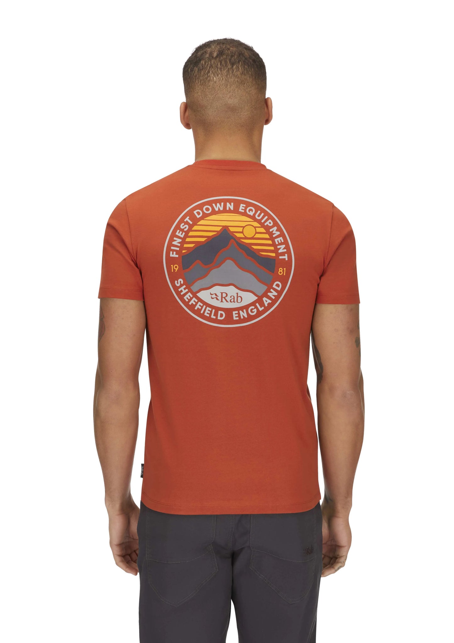 Rab Basecamp 3 Peaks Tee Red Clay / XXL