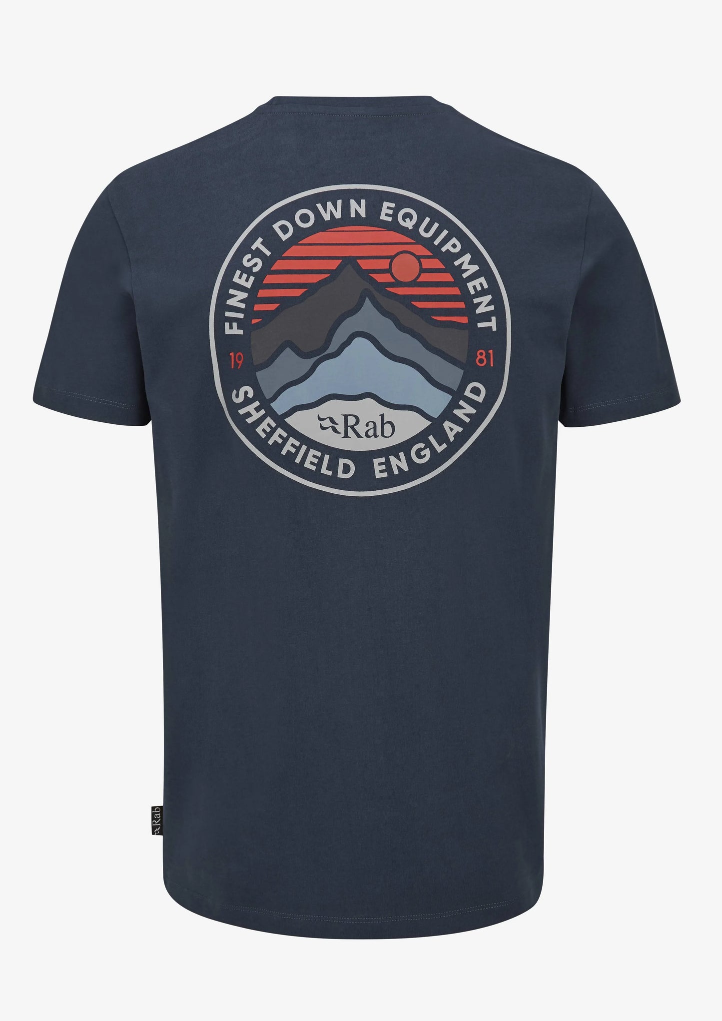 Rab Basecamp 3 Peaks Tee Tempest Blue / XXL