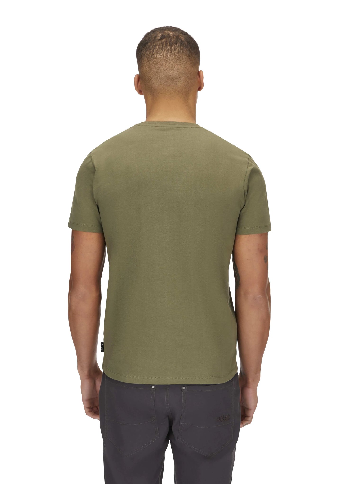 Rab Basecamp Logo Badge Tee Light Khaki / XXL
