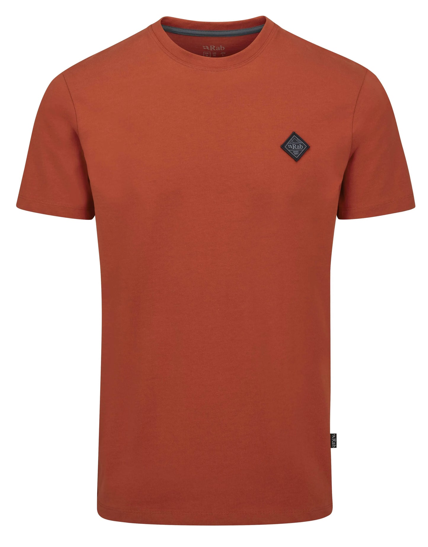Rab Basecamp Logo Badge Tee Red Clay / XXL