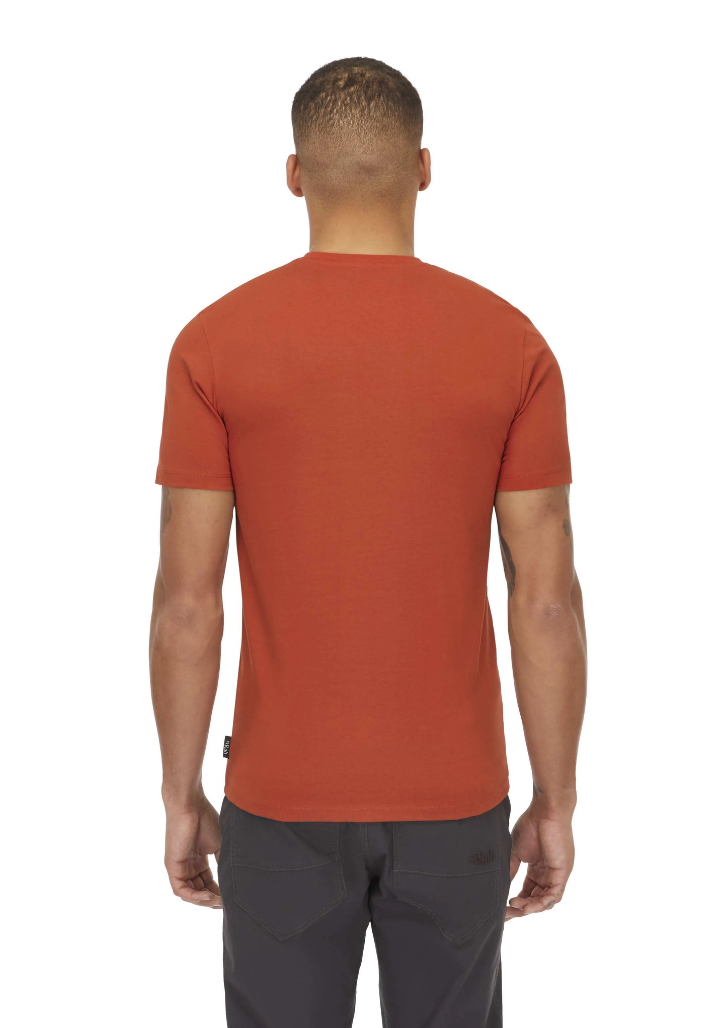 Rab Basecamp Logo Badge Tee Red Clay / XXL