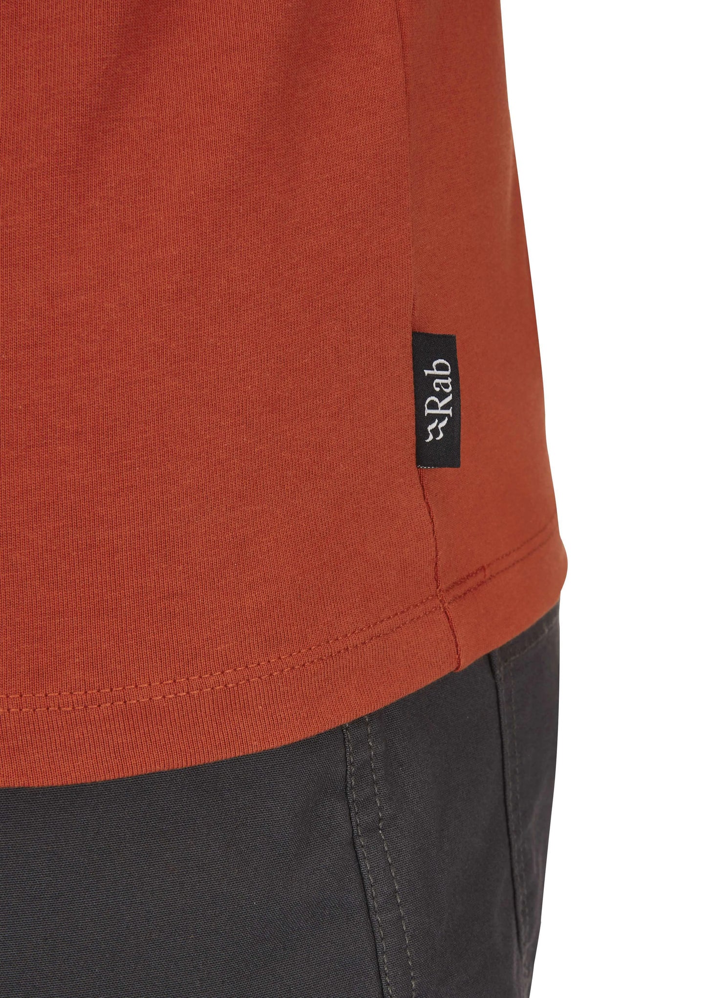 Rab Basecamp Logo Badge Tee Red Clay / XXL