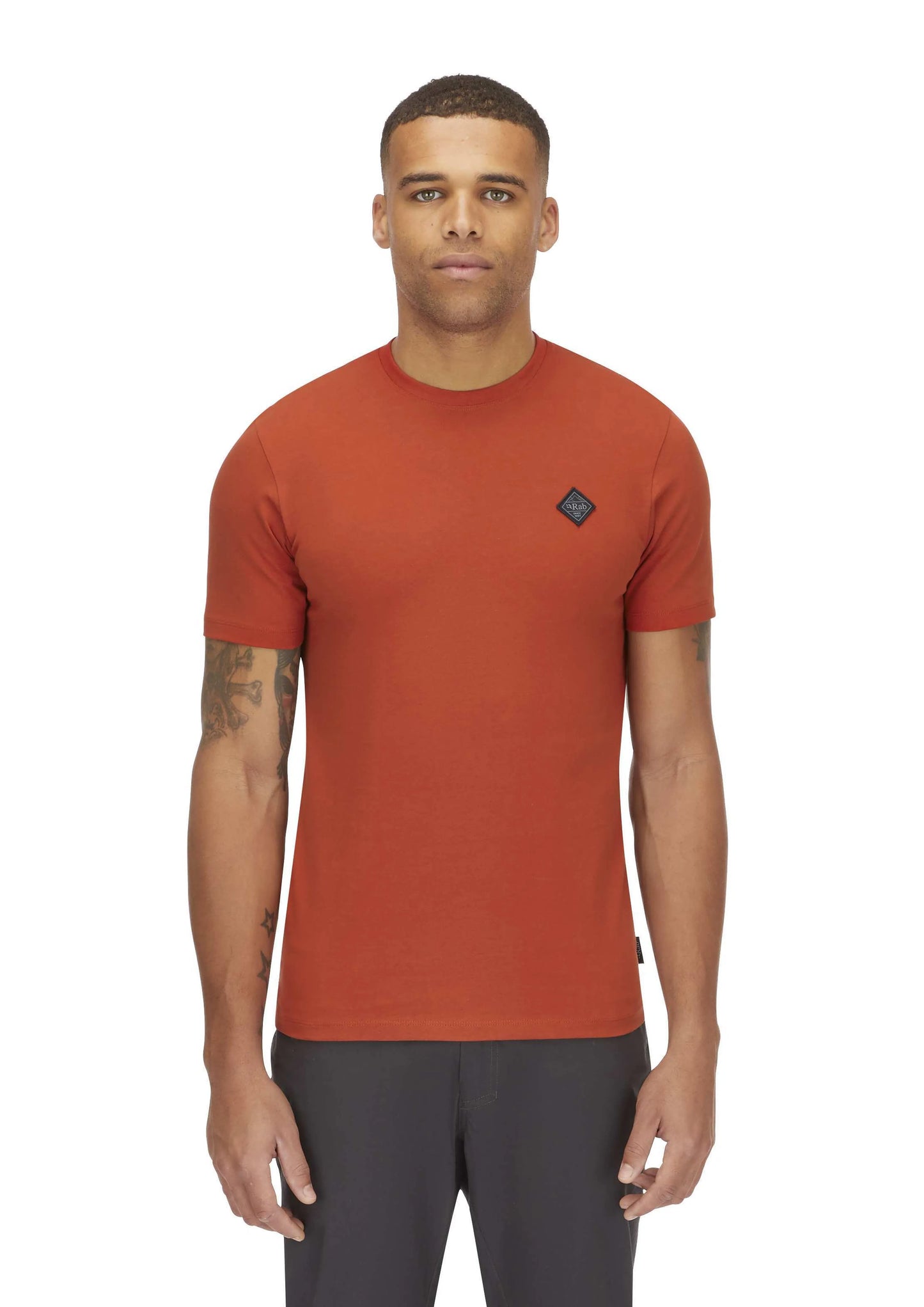Rab Basecamp Logo Badge Tee Red Clay / XXL