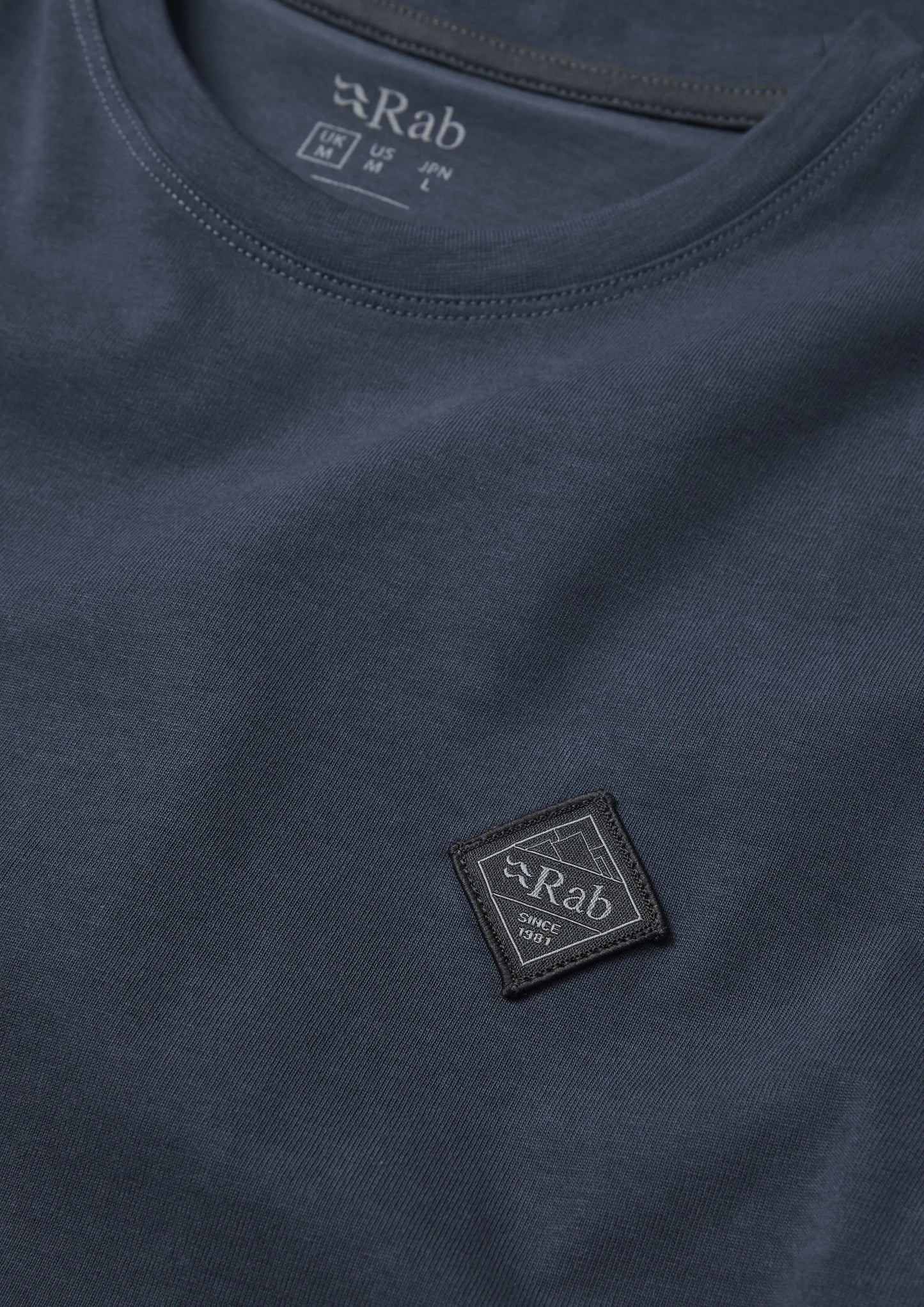 Rab Basecamp Logo Badge Tee Tempest Blue / XXL