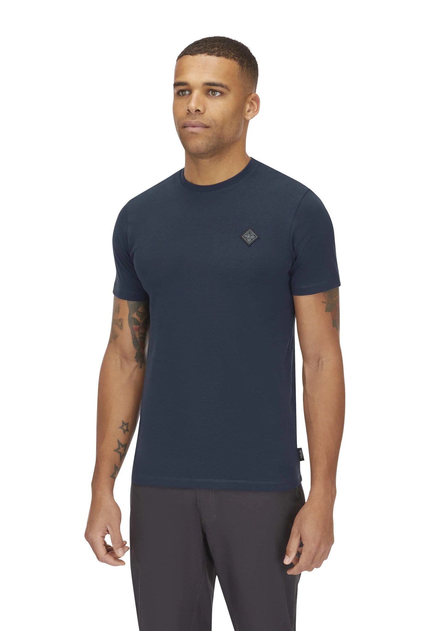 Rab Basecamp Logo Badge Tee Tempest Blue / XXL