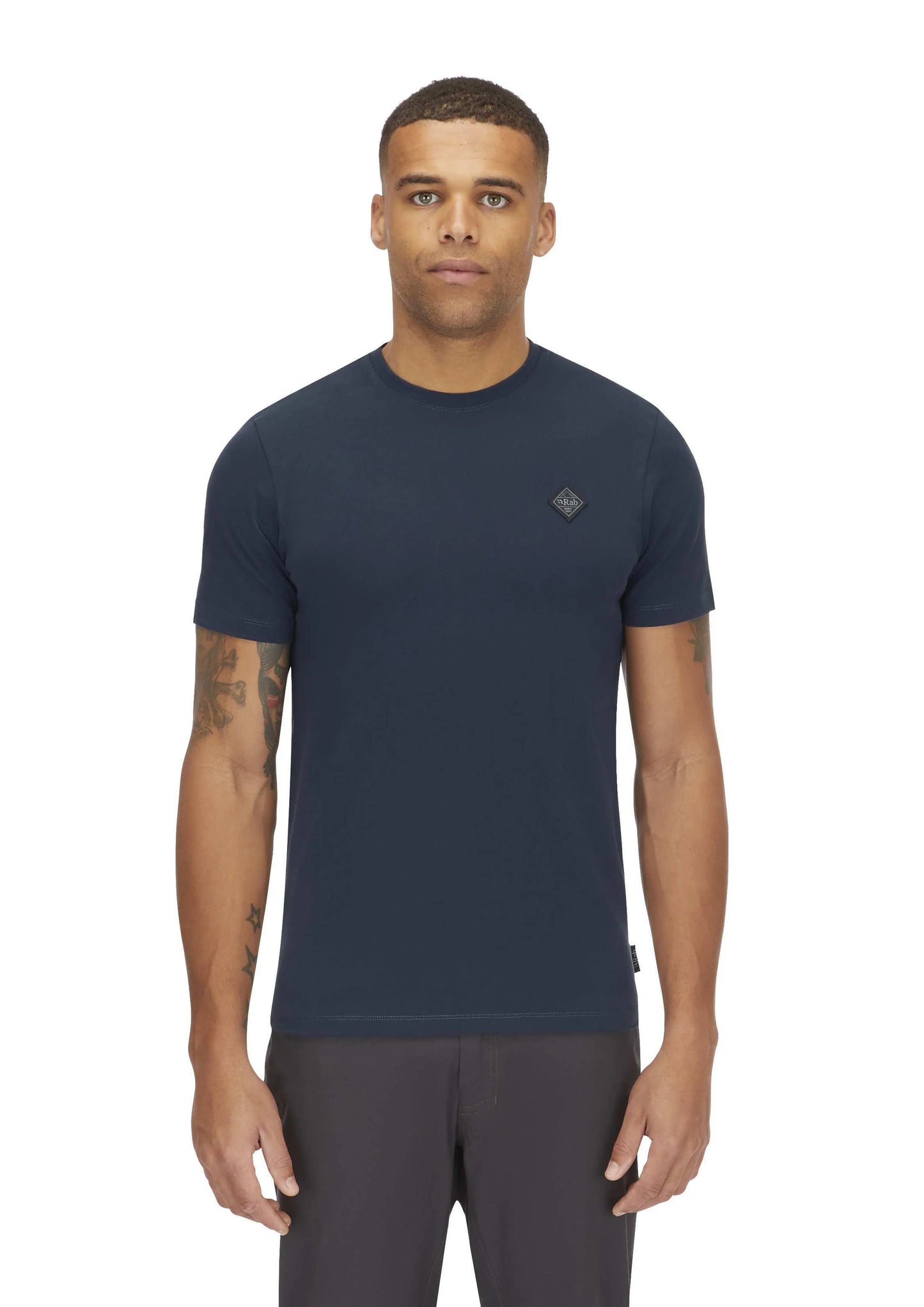 Rab Basecamp Logo Badge Tee Tempest Blue / XXL