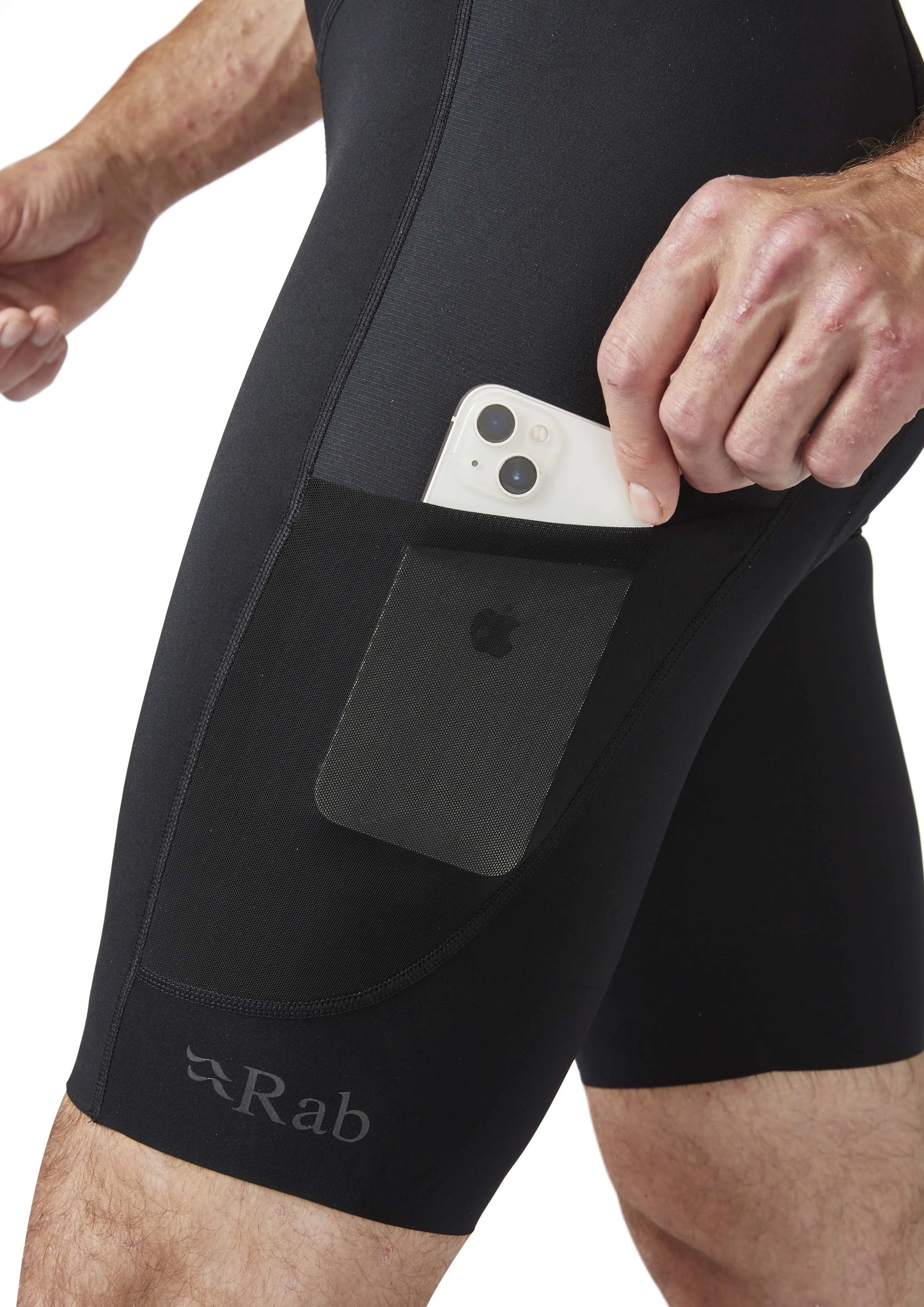 Rab Cinder Cargo Bib Shorts Black / XL