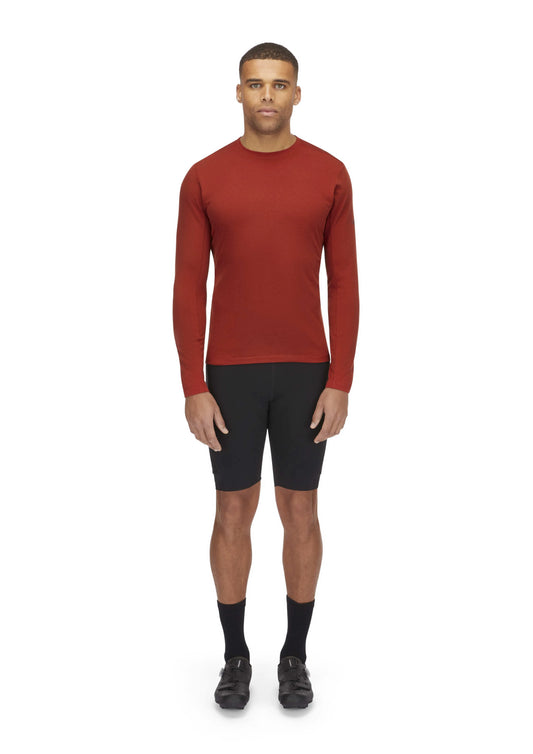 Rab Cinder Crimp LS Tee Tuscan Red / XXL