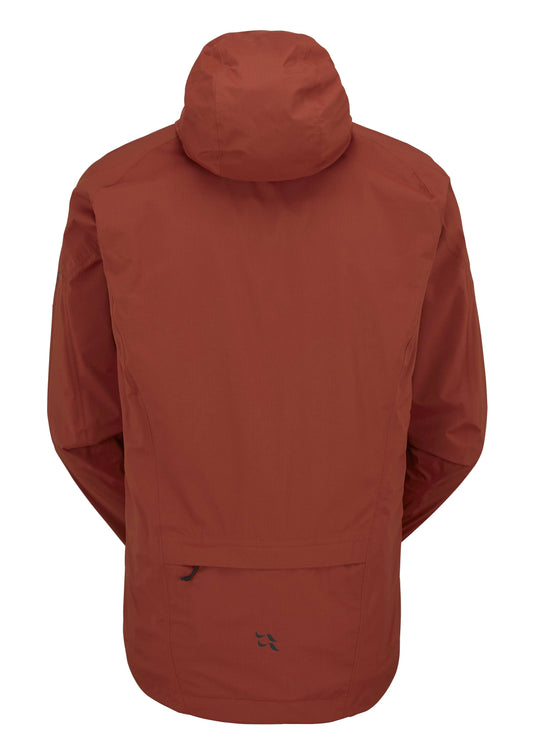 Rab Cinder Downpour Light Jacket Tuscan Red / XXL