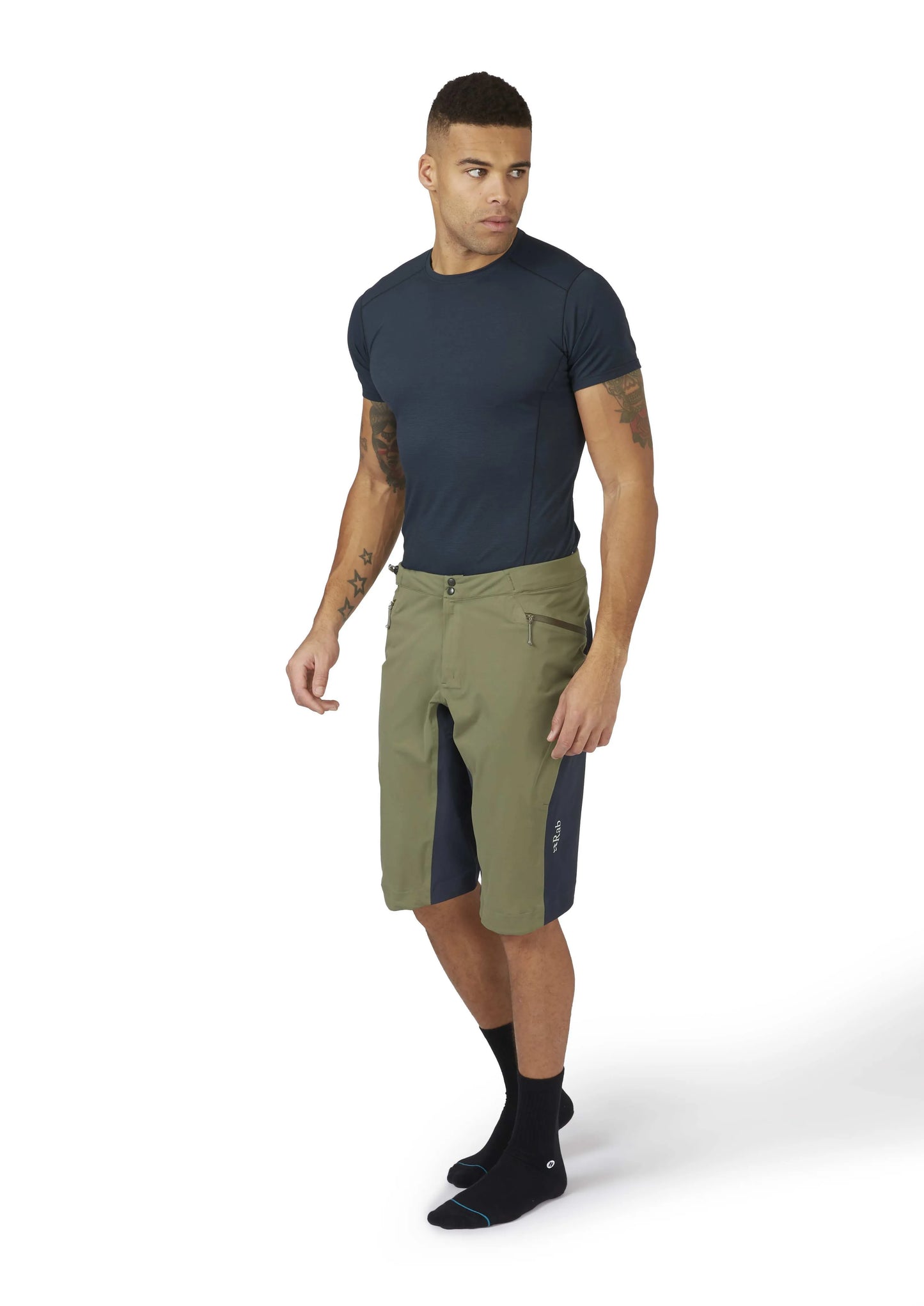 Rab Cinder Kinetic Shorts Light Khaki / XL