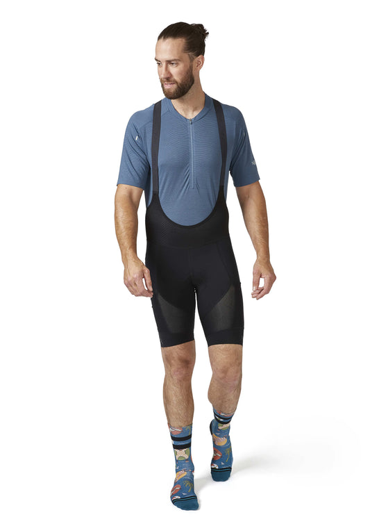 Rab Cinder Liner Bib Shorts Black / XL