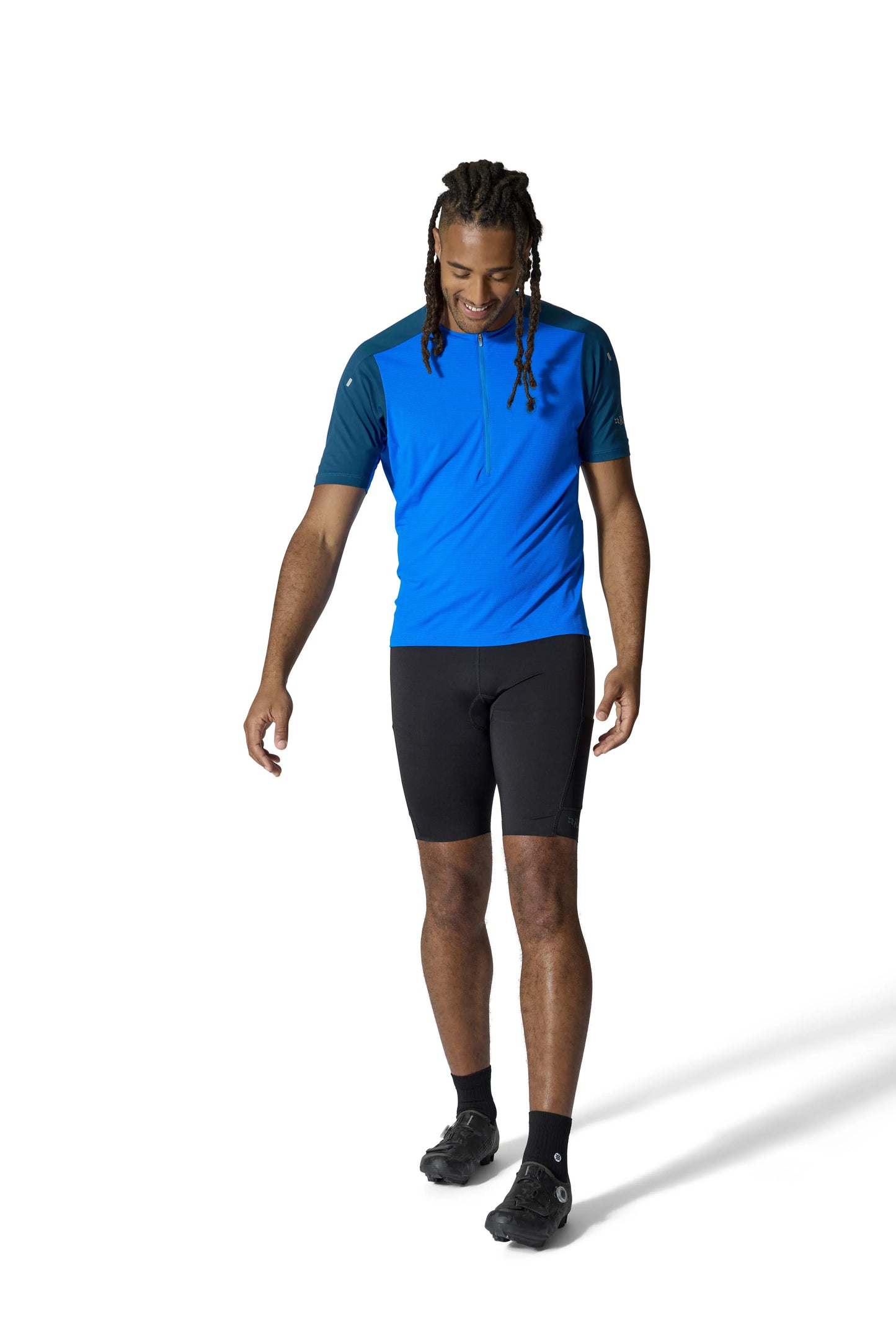 Rab Cinder Tract Jersey Tempest Blue/Maya Blue / XXL