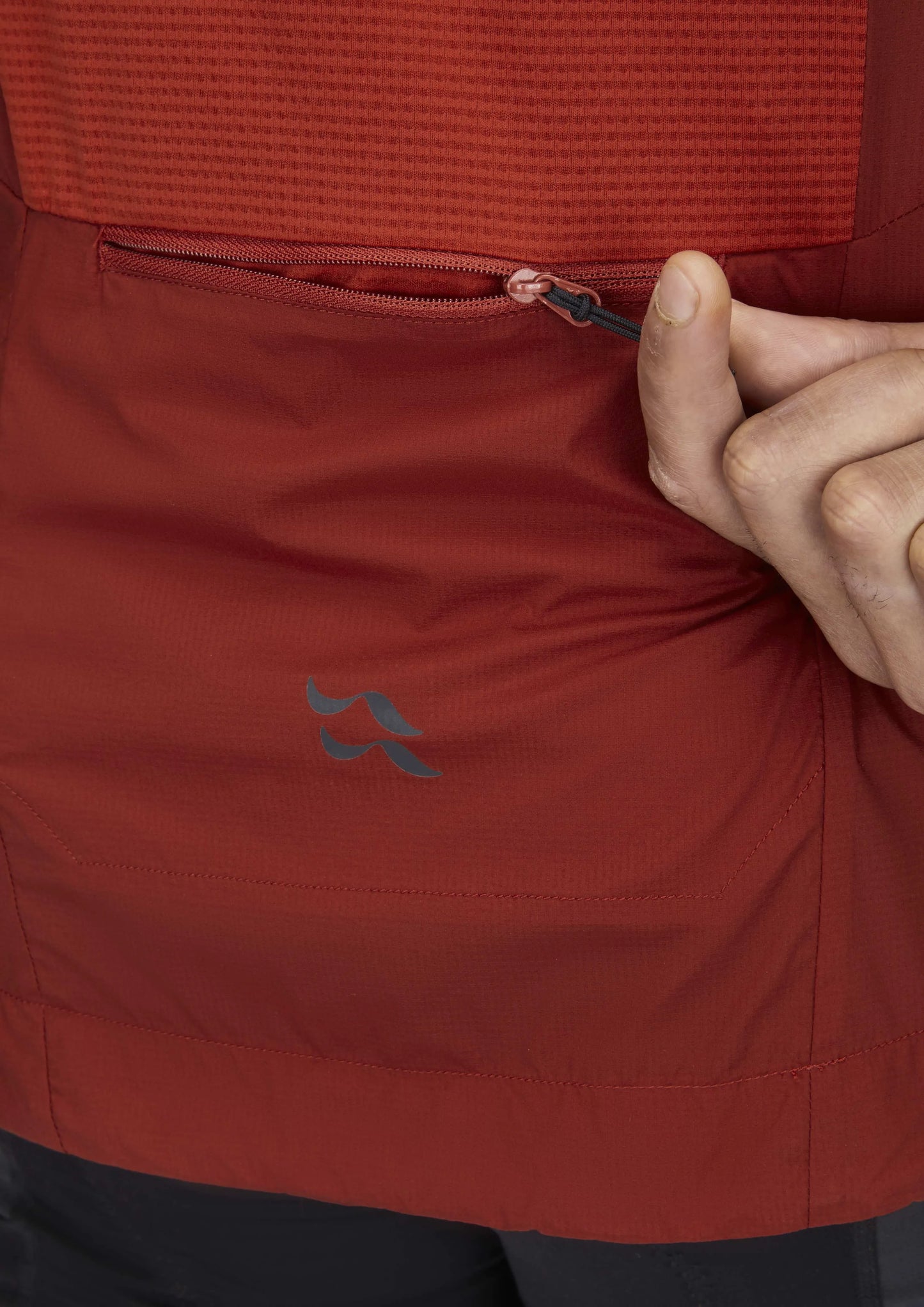 Rab Cinder Windveil Vest Tuscan Red / XXL