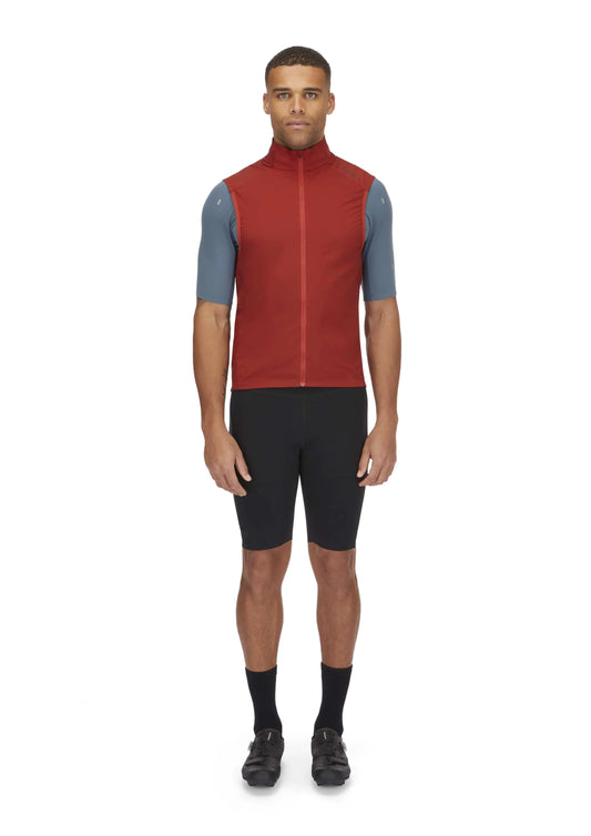 Rab Cinder Windveil Vest Tuscan Red / XXL