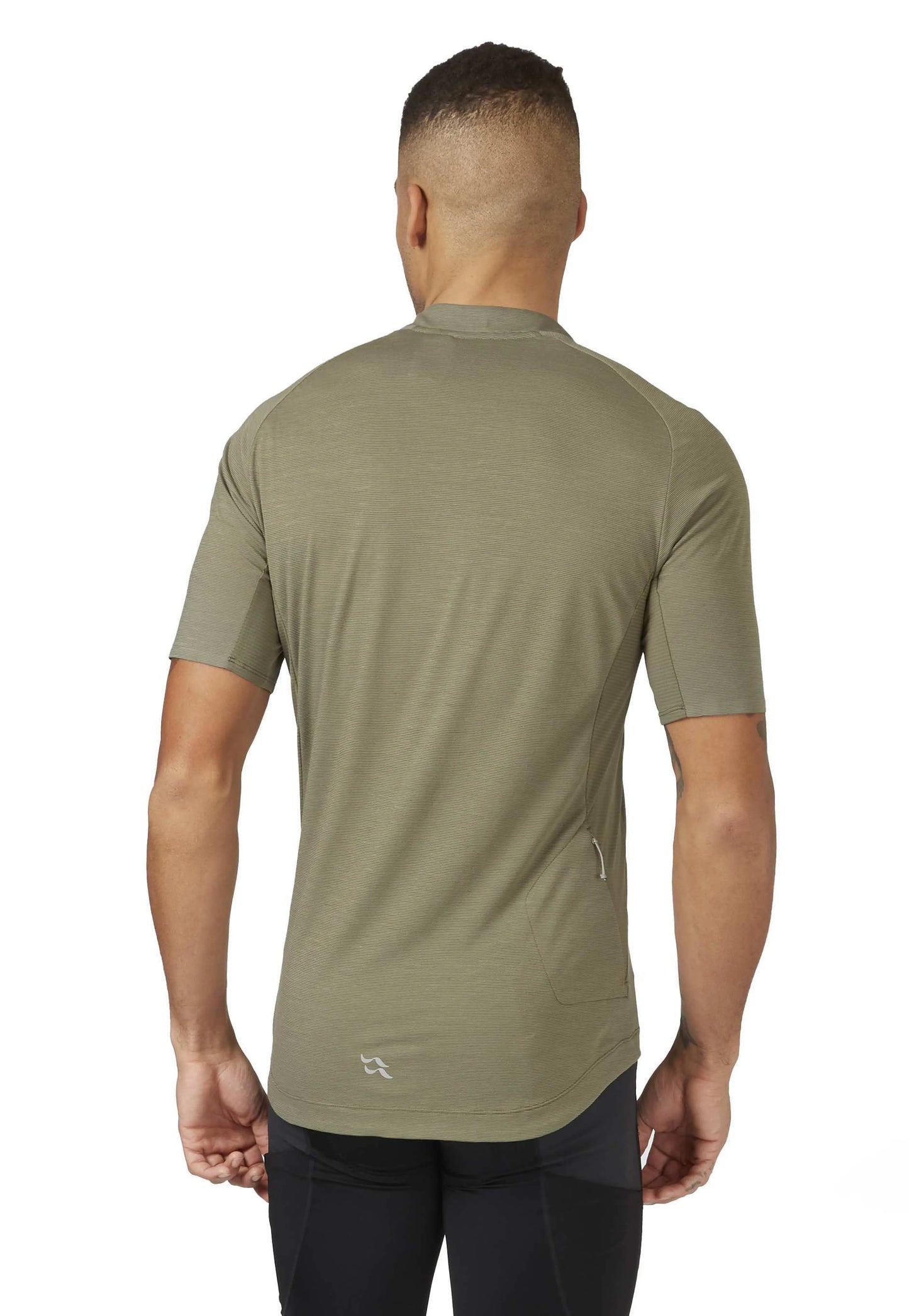 Rab Cindercrino Zip Tee Light Khaki / XL