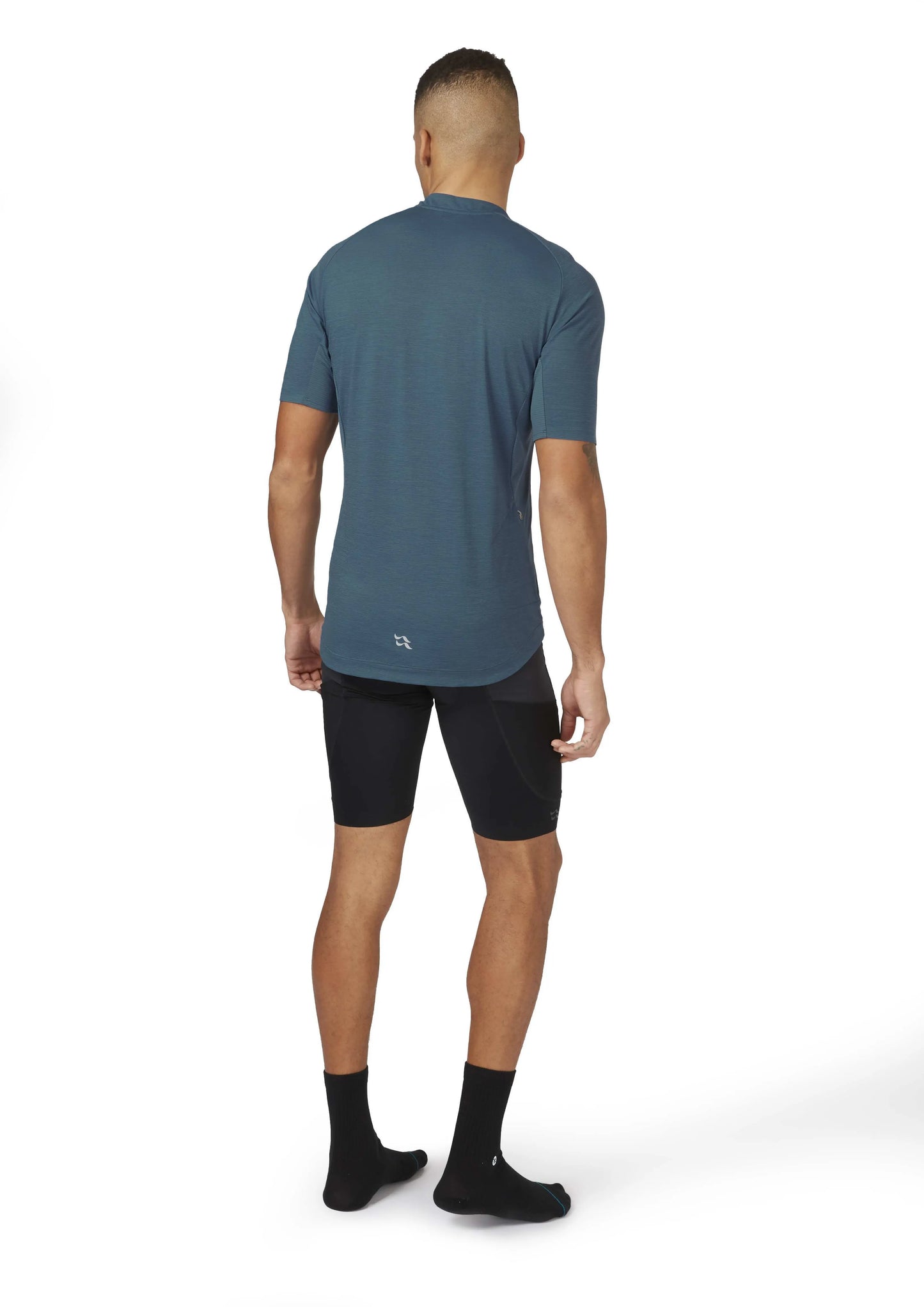 Rab Cindercrino Zip Tee Orion Blue / XL