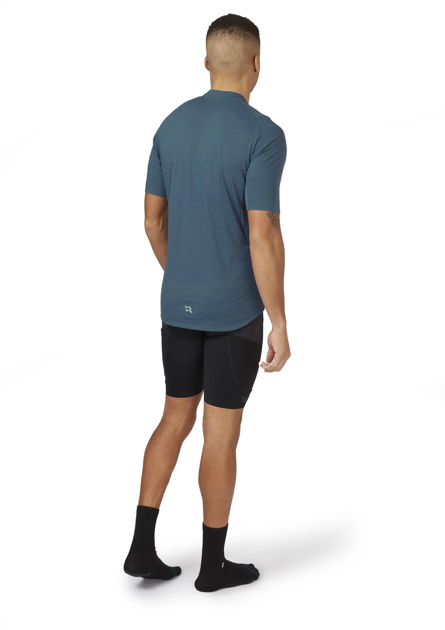 Rab Cindercrino Zip Tee Orion Blue / XL