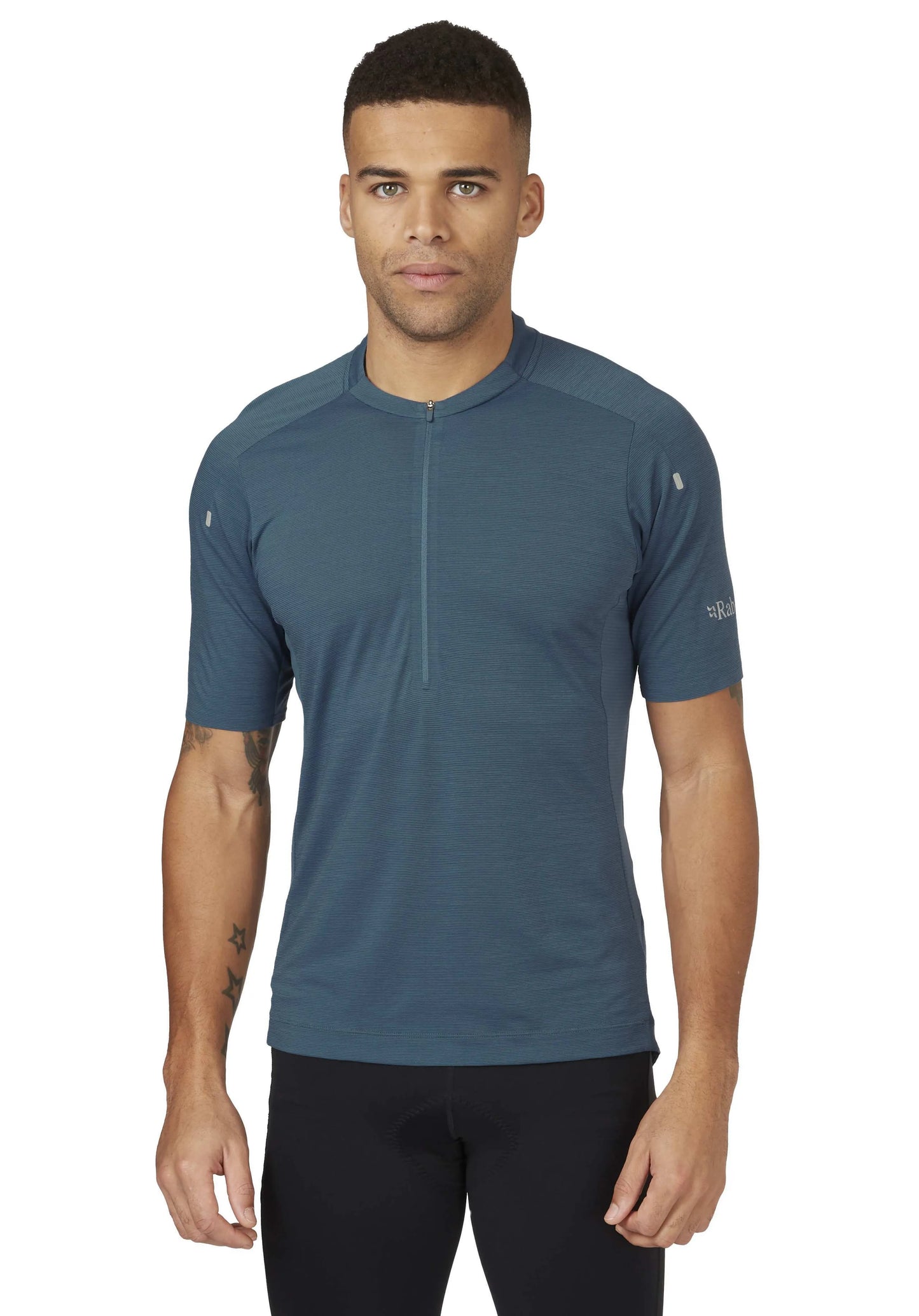 Rab Cindercrino Zip Tee Orion Blue / XL