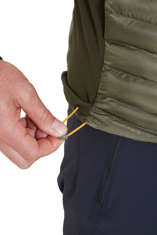 Rab Cirrus Flex Vest Light Khaki/Army / XXL