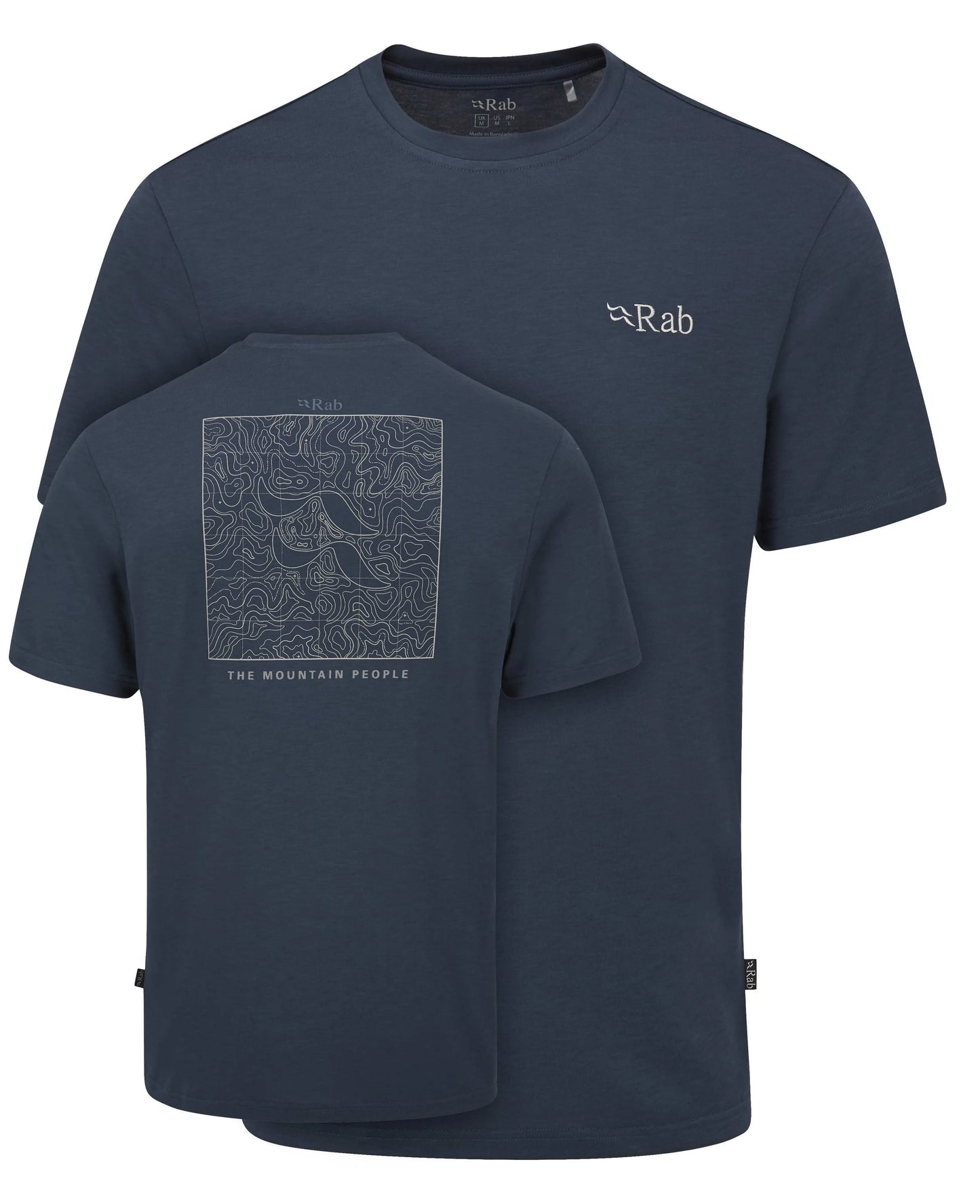 Rab Crimp Elevation Tee Tempest Blue / XXL