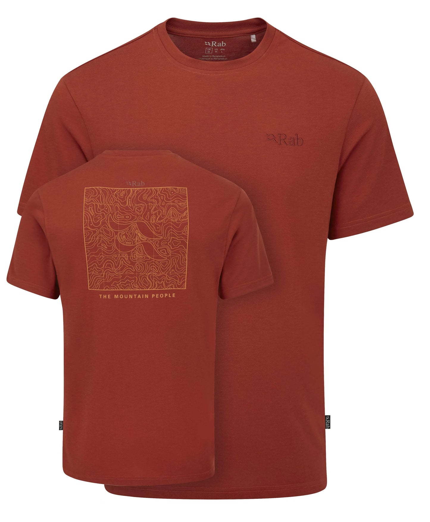 Rab Crimp Elevation Tee Tuscan Red / XXL