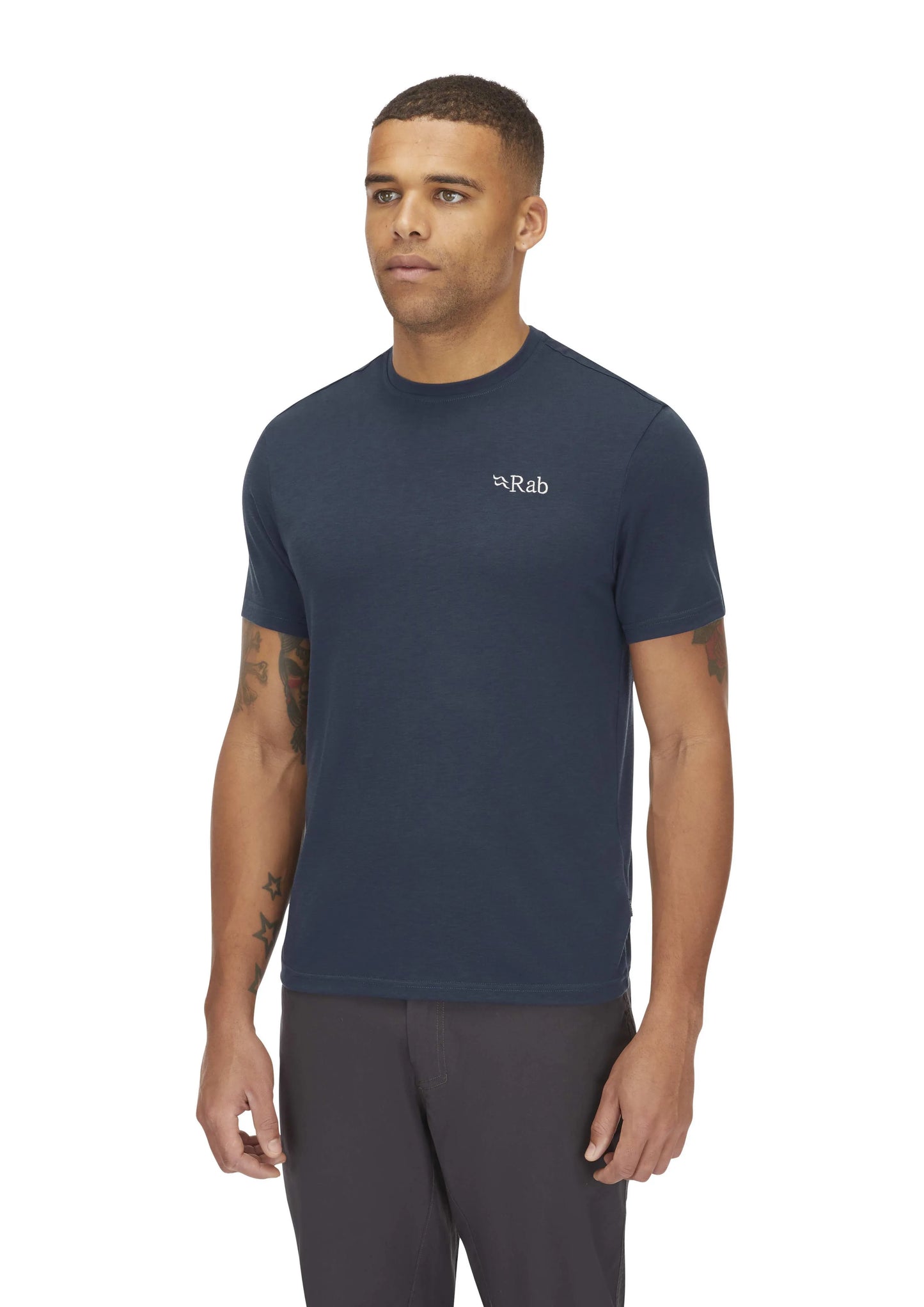 Rab Crimp Logo Tee Tempest Blue / XXL