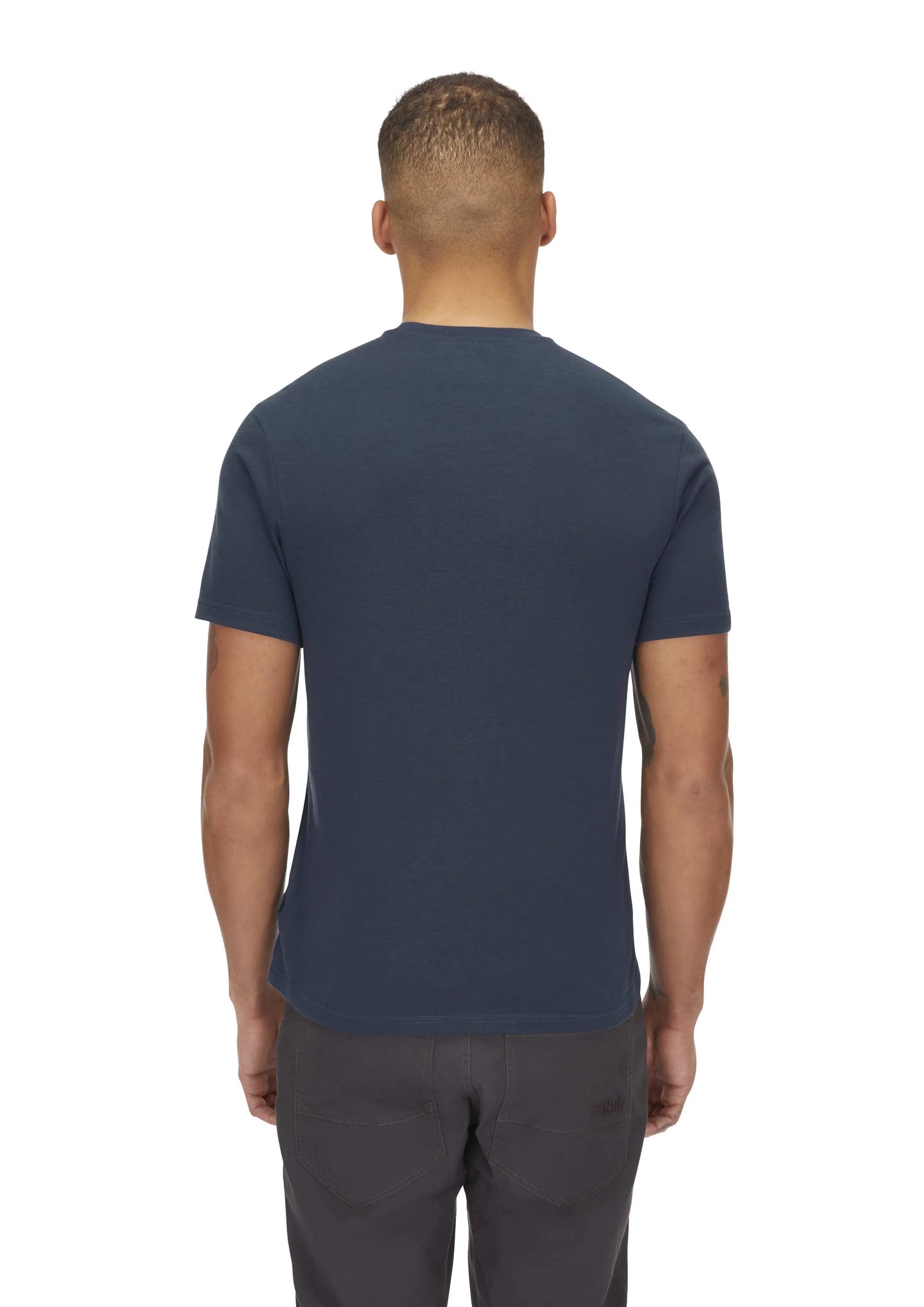 Rab Crimp Logo Tee Tempest Blue / XXL