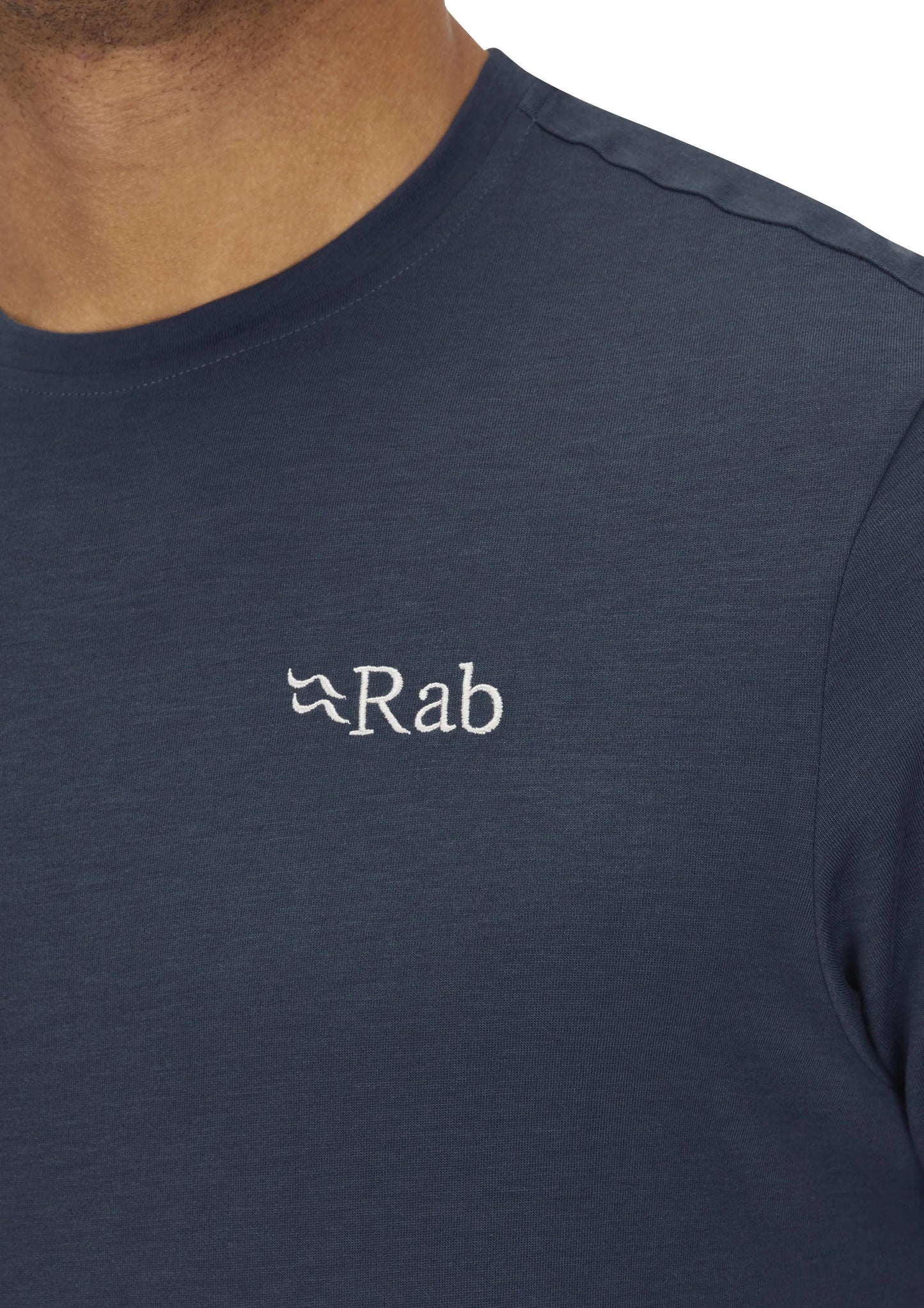 Rab Crimp Logo Tee Tempest Blue / XXL