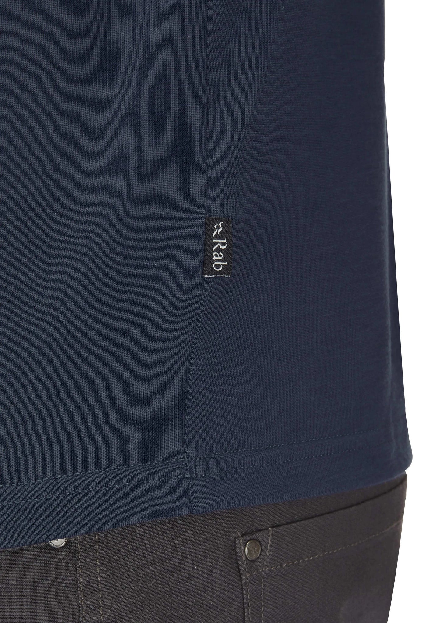 Rab Crimp Logo Tee Tempest Blue / XXL