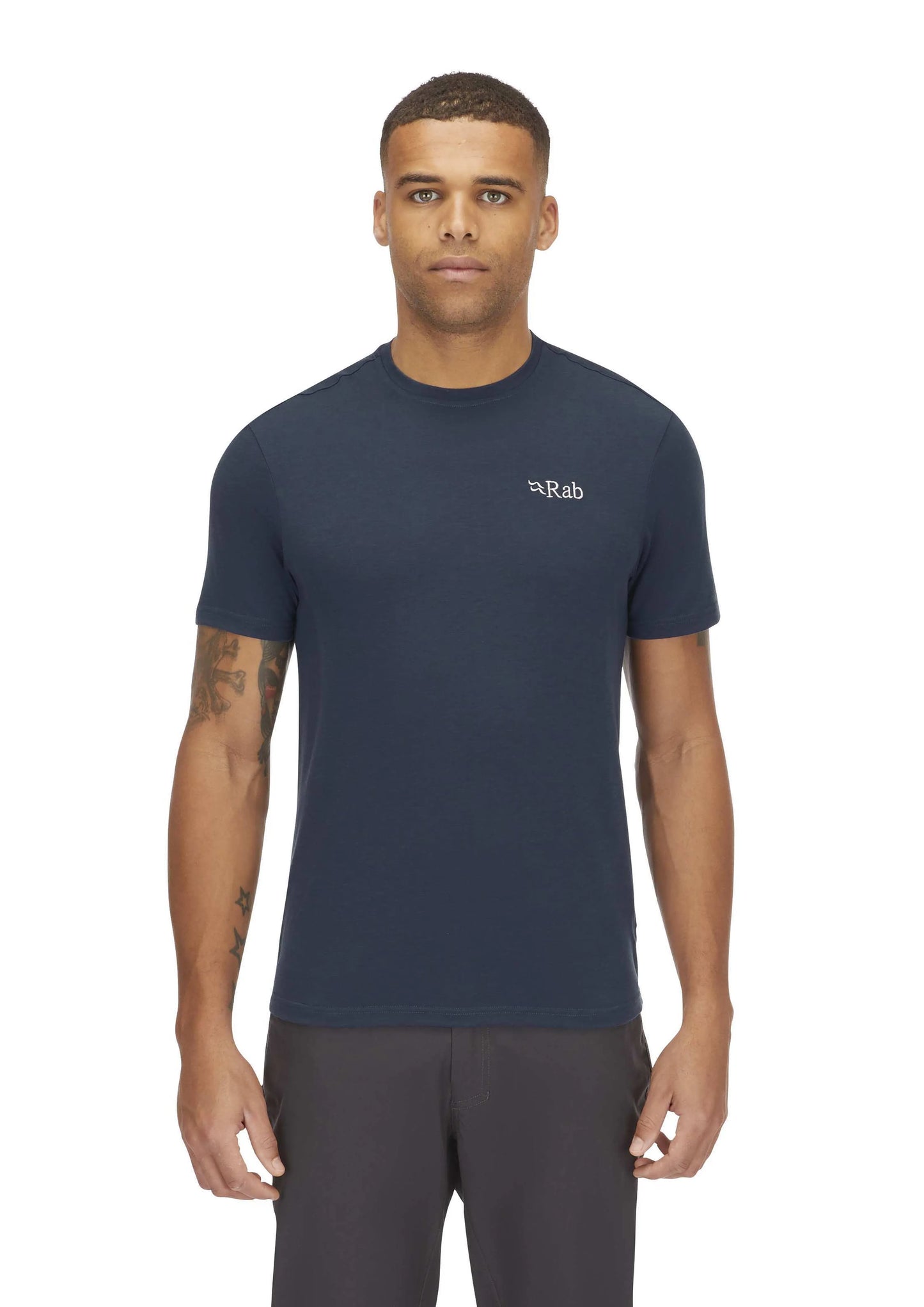 Rab Crimp Logo Tee Tempest Blue / XXL
