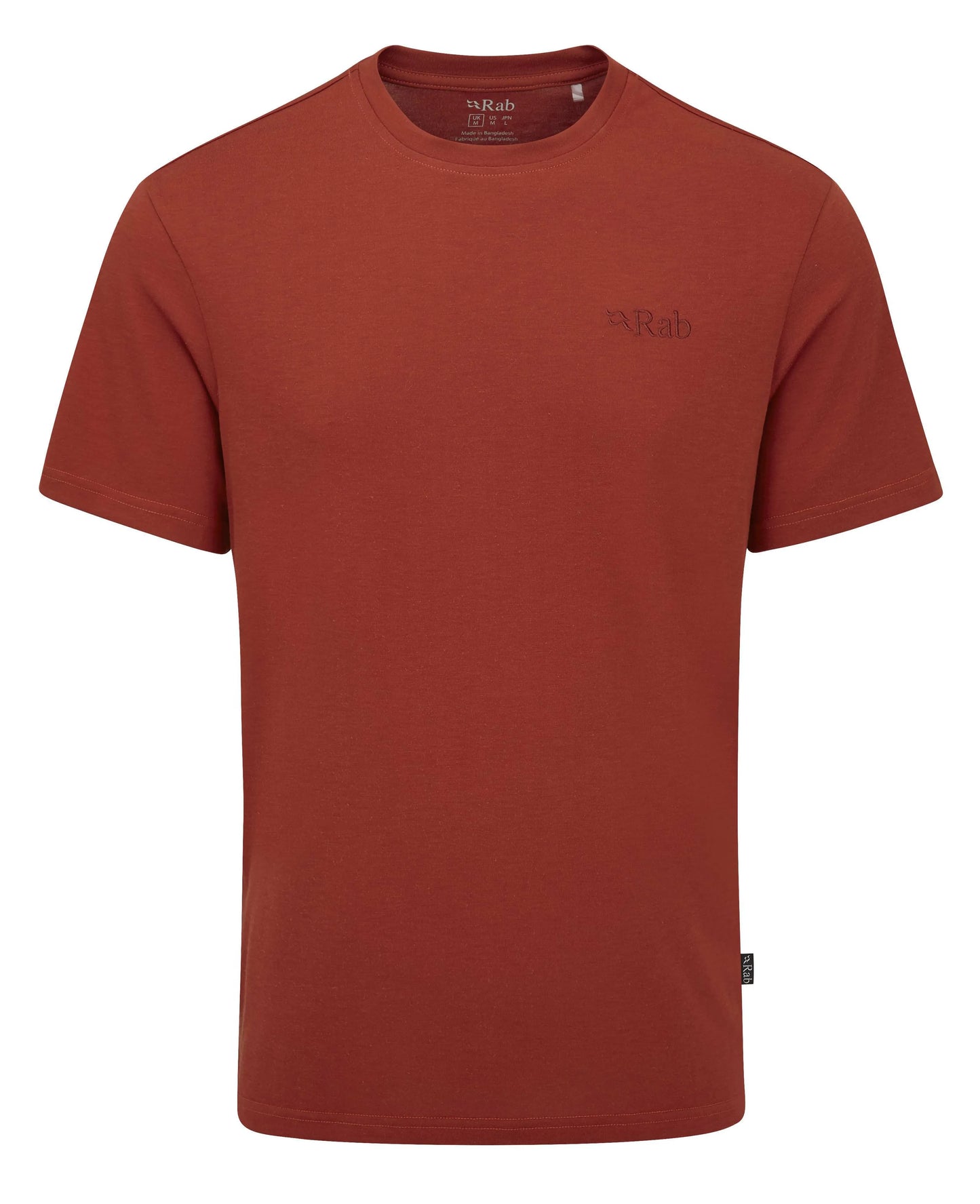 Rab Crimp Logo Tee Tuscan Red / XXL