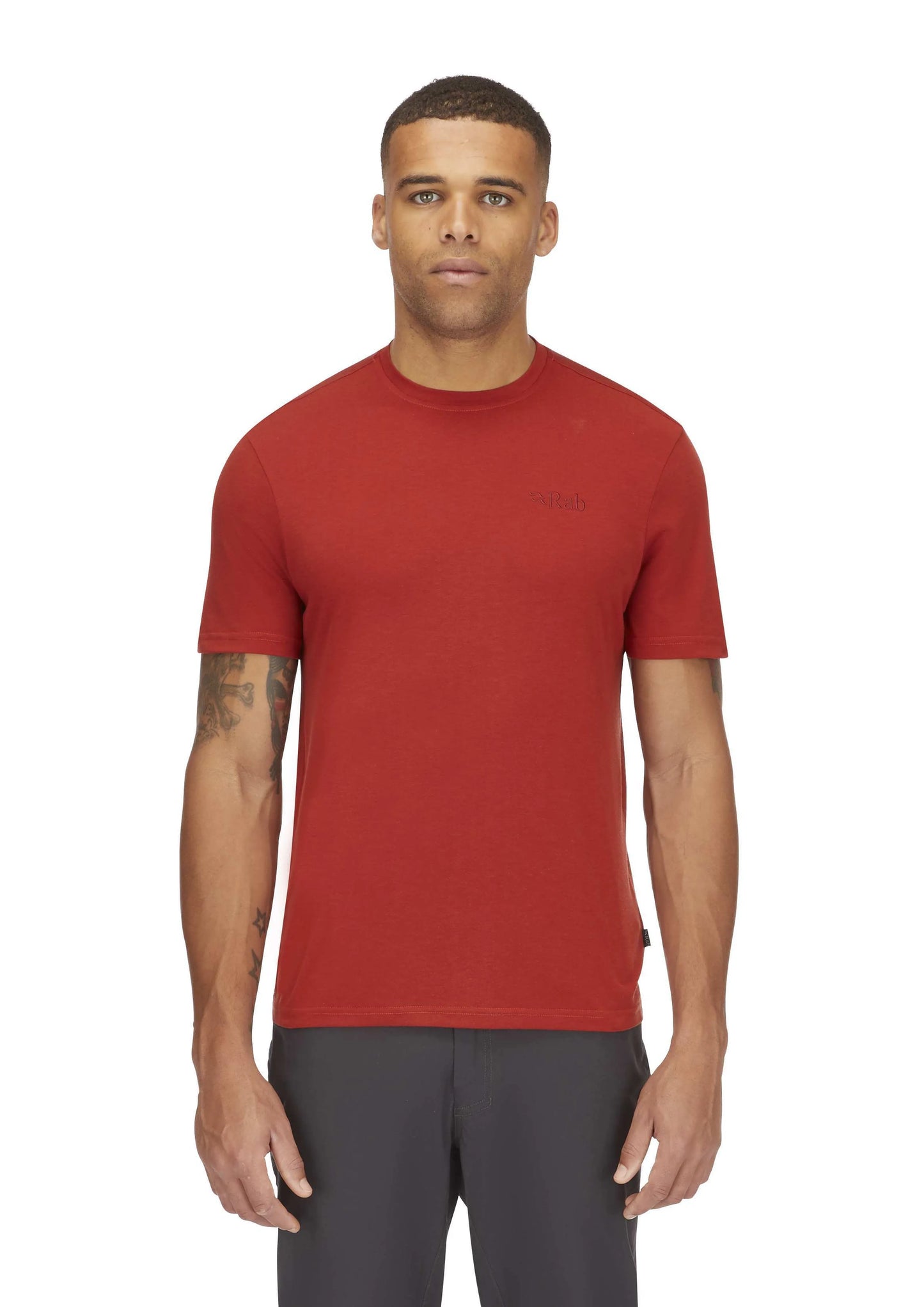 Rab Crimp Logo Tee Tuscan Red / XXL