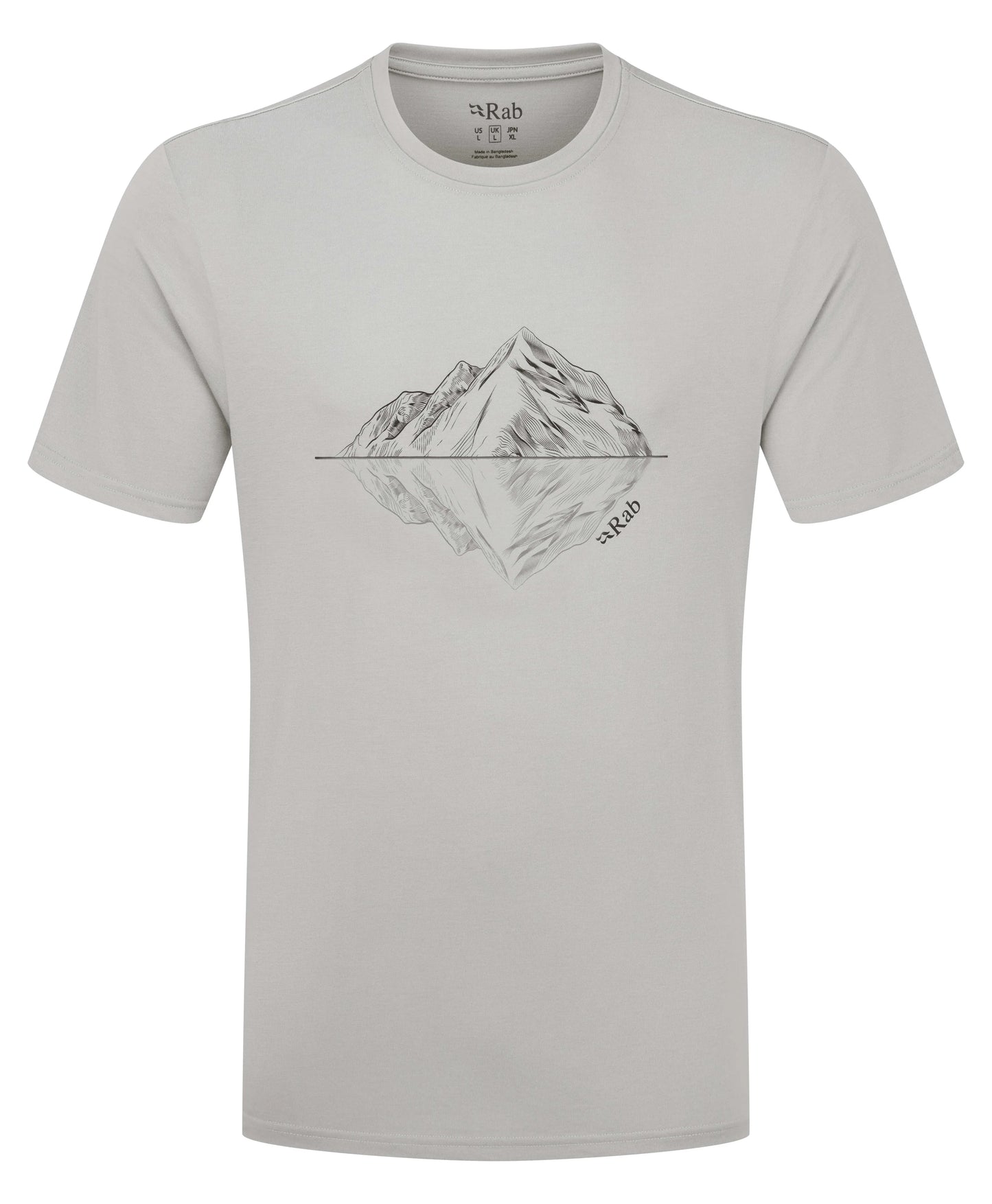Rab Crimp Reflection Tee Light Zinc / XXL