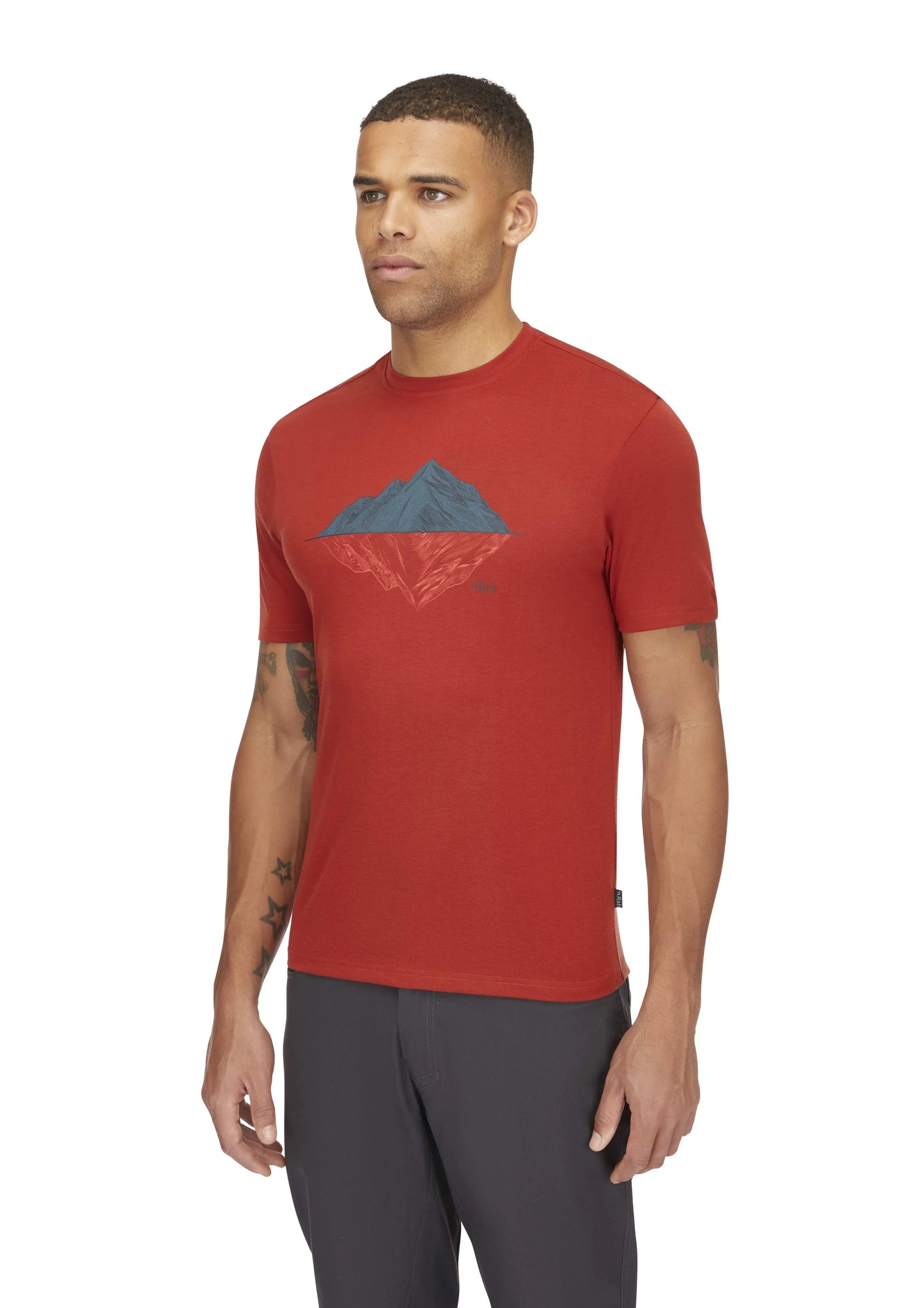 Rab Crimp Reflection Tee Tuscan Red / XXL