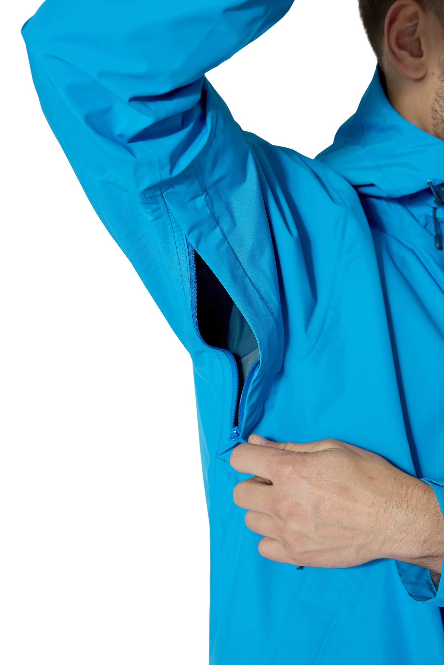 Rab Downpour Jacket Maya Blue / XXL