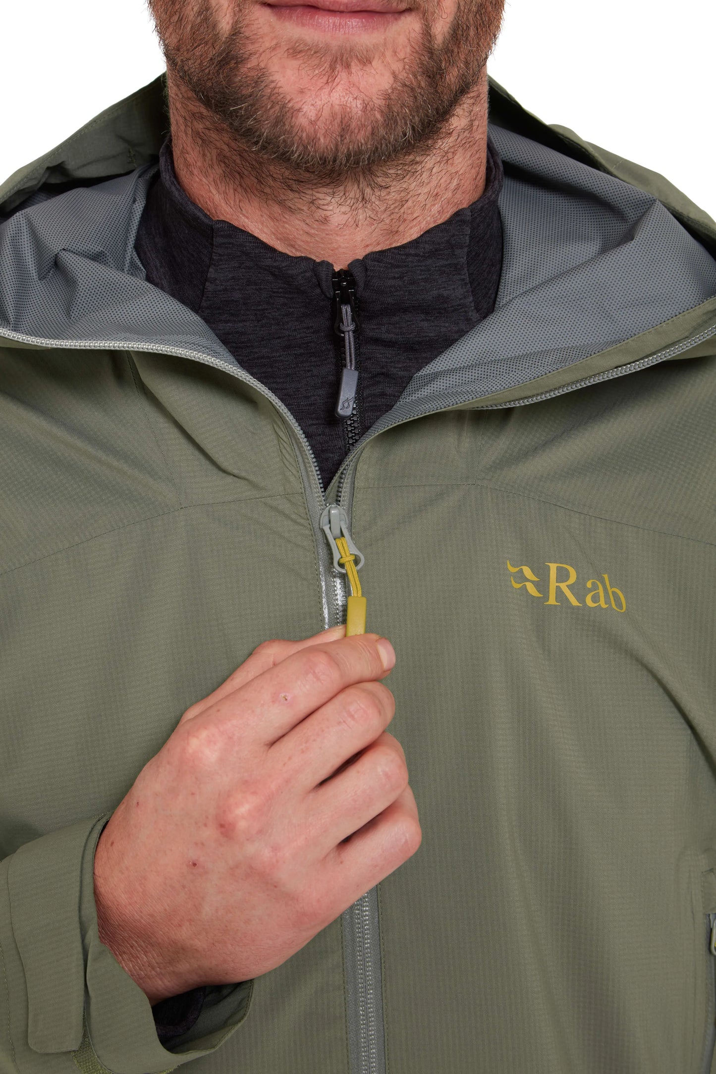 Rab Downpour Light Jacket Light Khaki / XXL