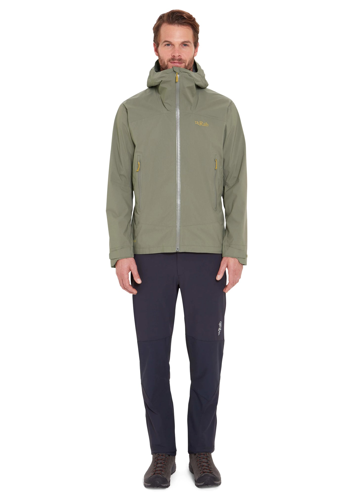 Rab Downpour Light Jacket Light Khaki / XXL