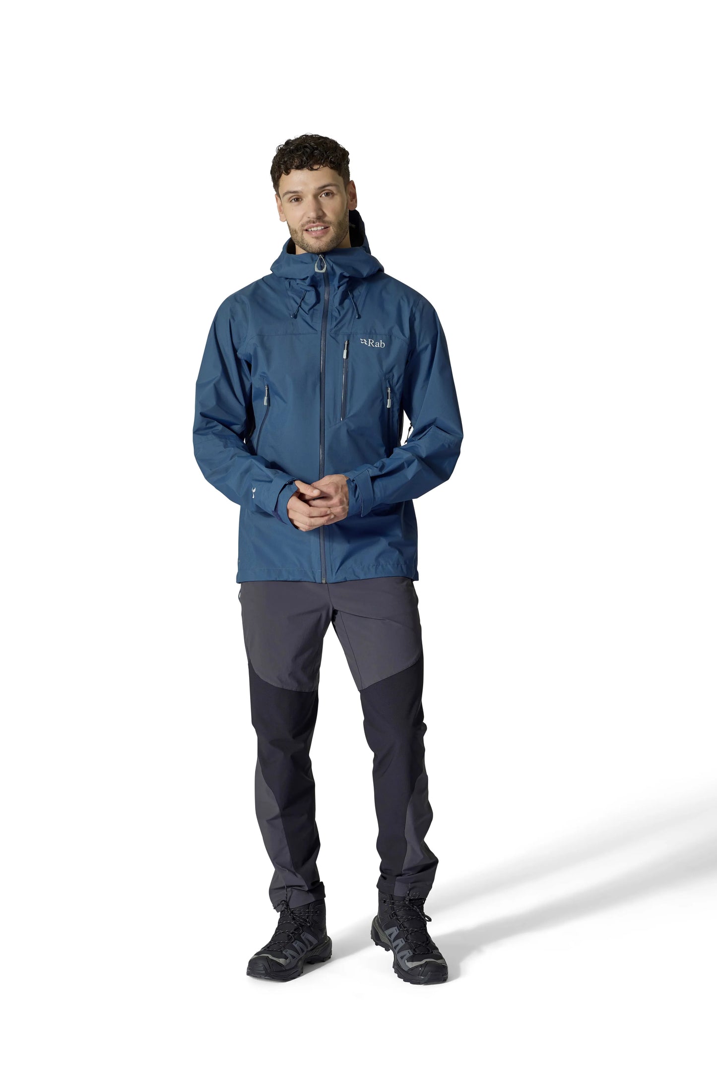 Rab Downpour Mountain Jacket Tempest Blue / XXL