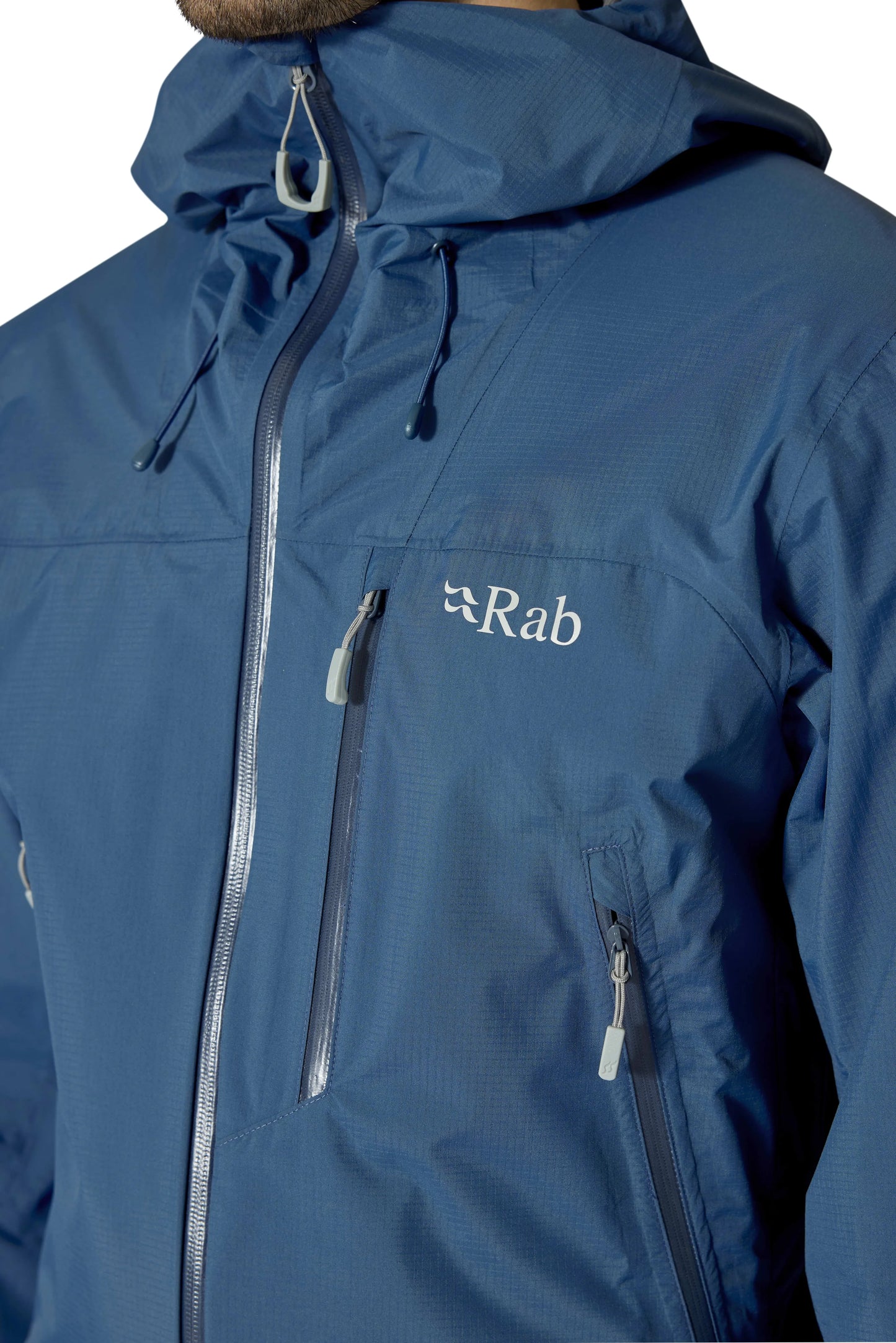 Rab Downpour Mountain Jacket Tempest Blue / XXL