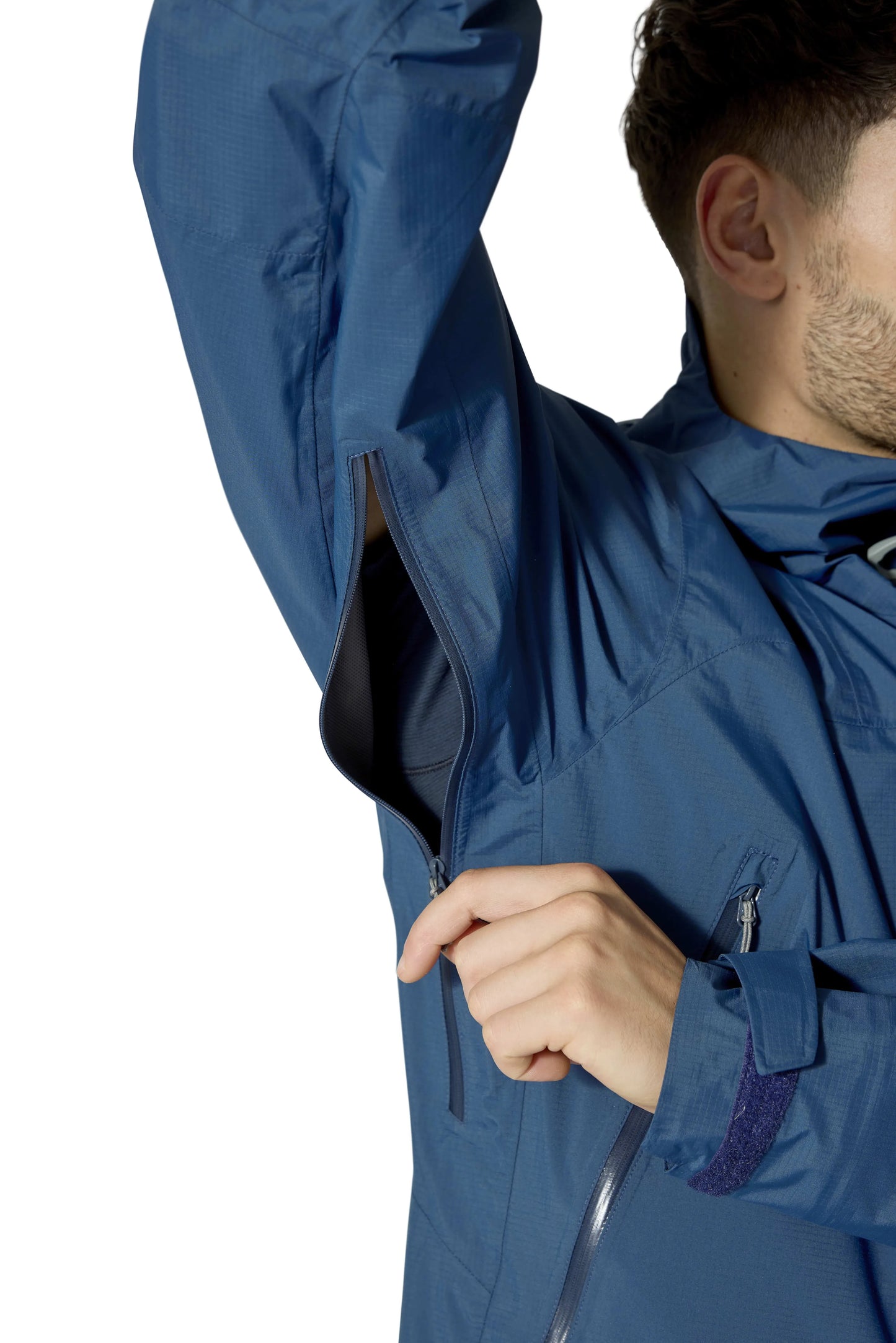 Rab Downpour Mountain Jacket Tempest Blue / XXL