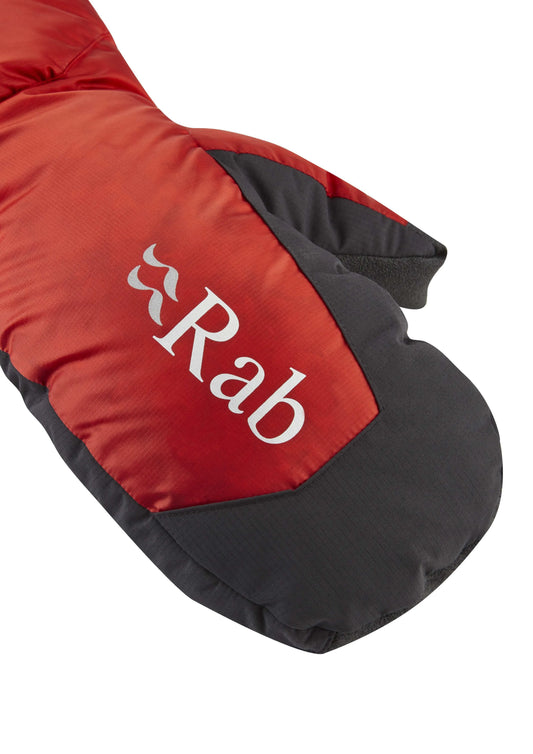 Rab Endurance Down Mitt Fiery Red / XL