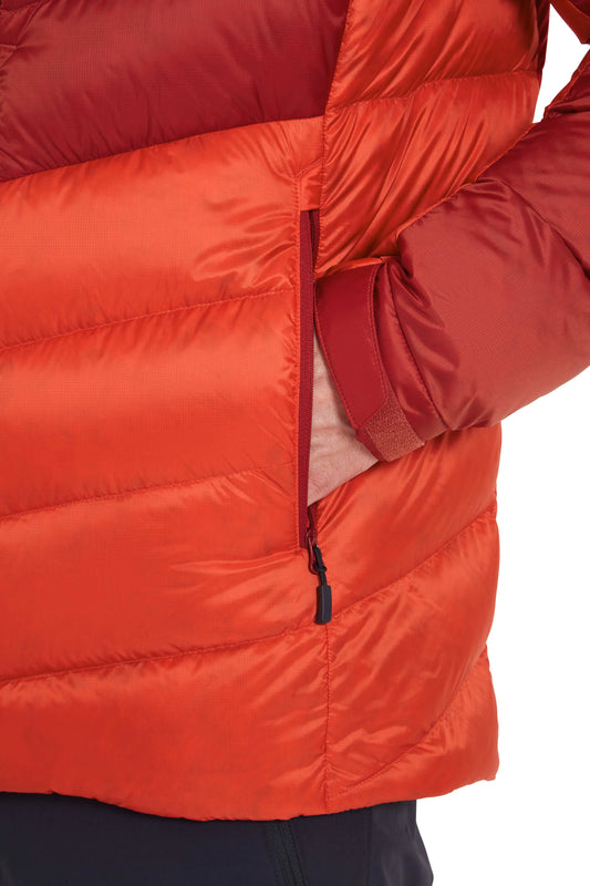 Rab Glaceon Pro Jacket Tuscan Red/Dark Horizon / XXL